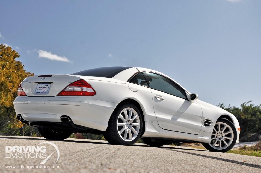 Sl550 mercedes convertible in white #3