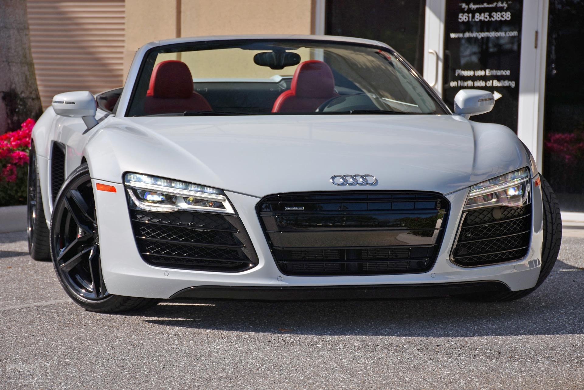 2014 Audi R8 5.2 V10 Spyder 5.2 quattro Spyder Stock 5912 for sale