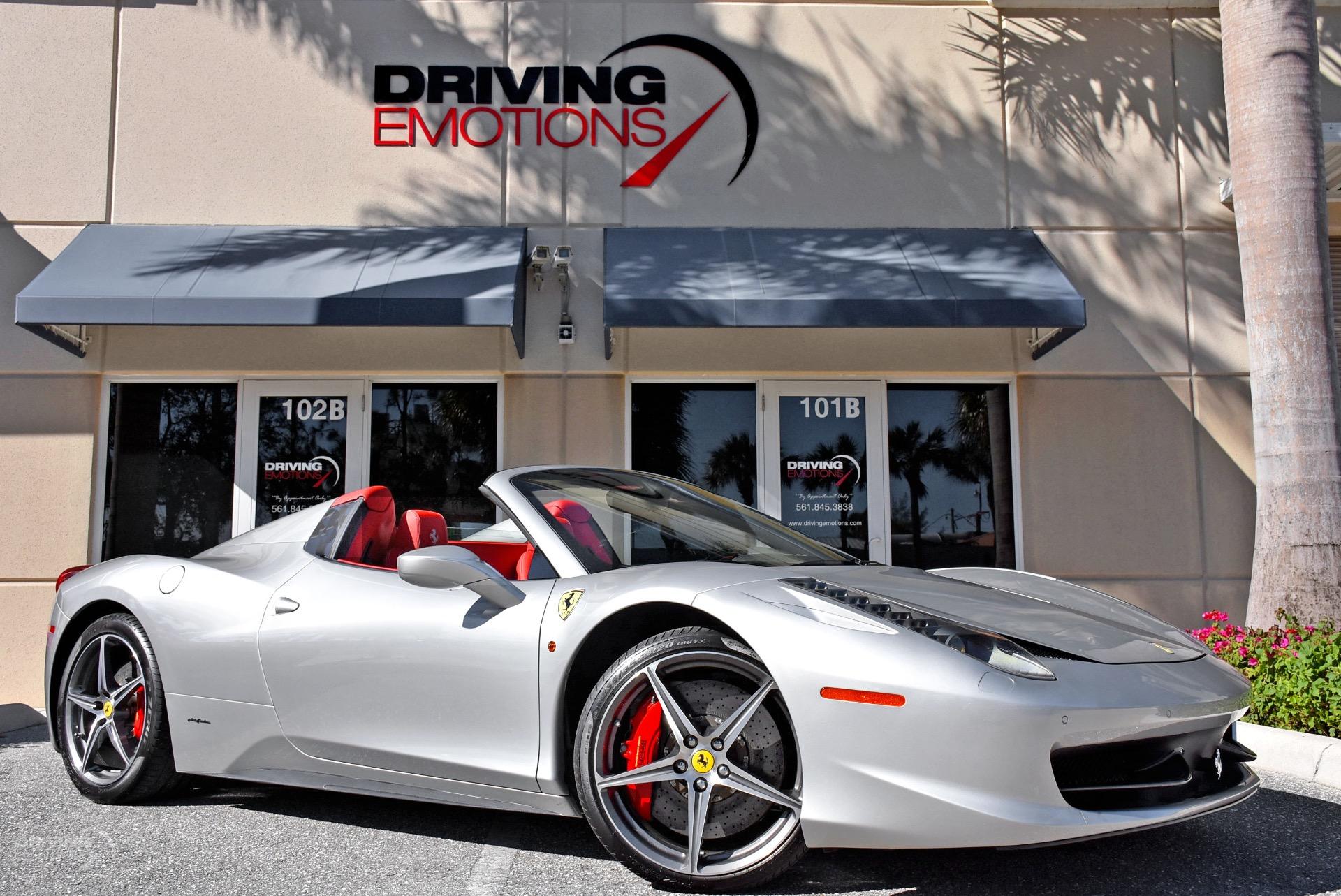 2012 Ferrari 458 Spider Stock 5923 For Sale Near Lake Park Fl Fl Ferrari Dealer