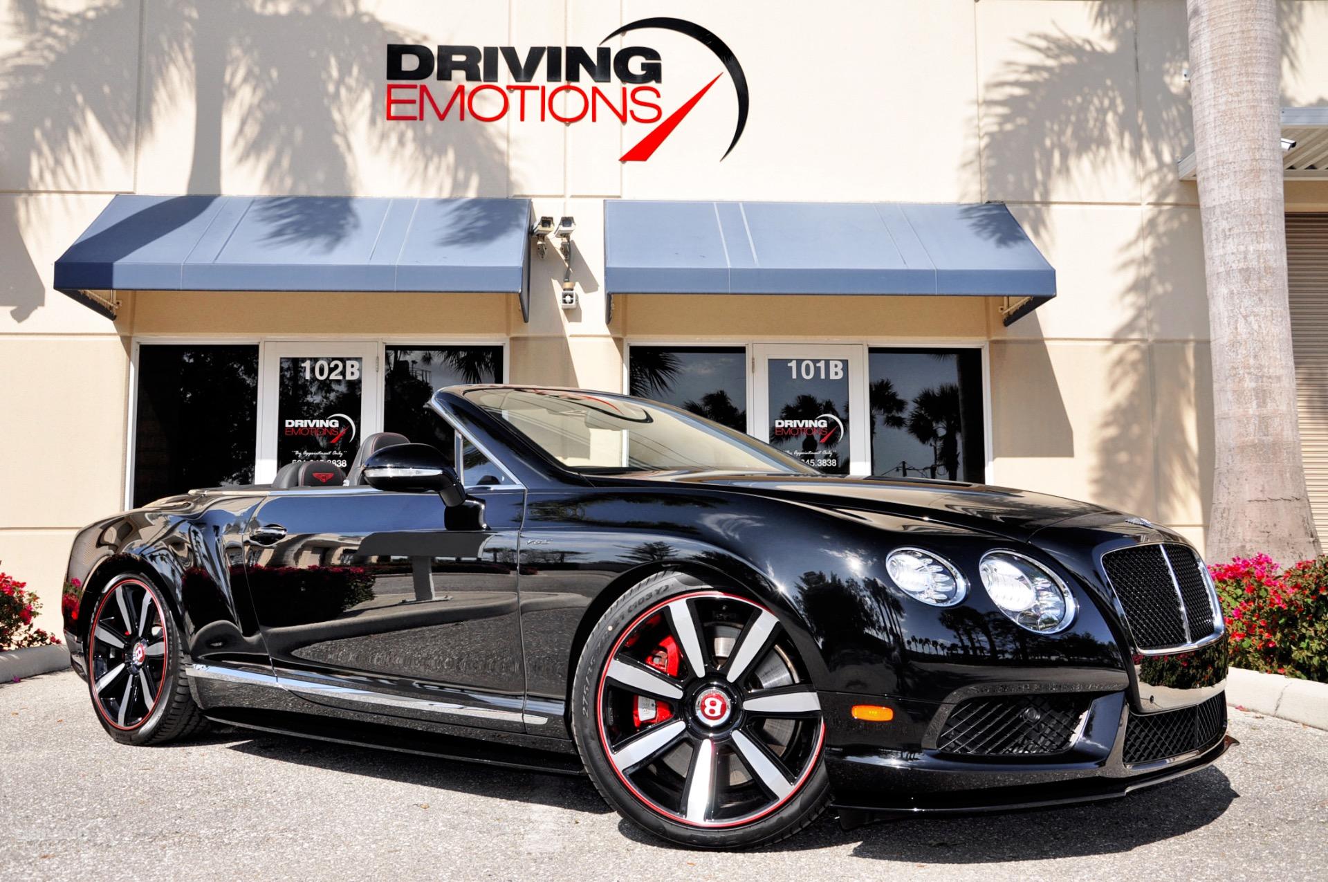 14 Bentley Continental Gt V8 S Convertible Gt V8 S Stock 6013 For Sale Near Lake Park Fl Fl Bentley Dealer