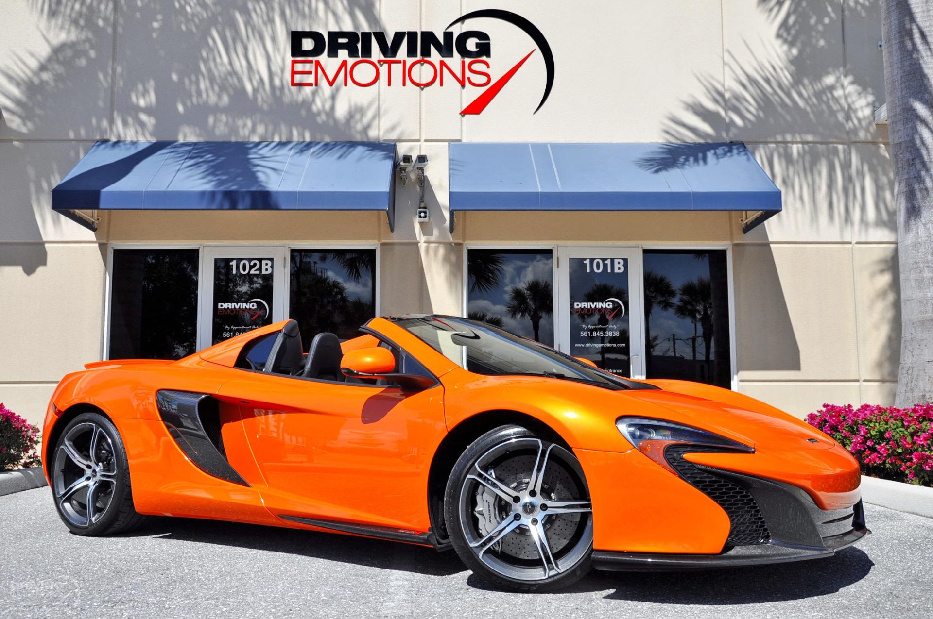 2015 McLaren 650S Spider Stock # 6018 for sale near Lake Park, FL