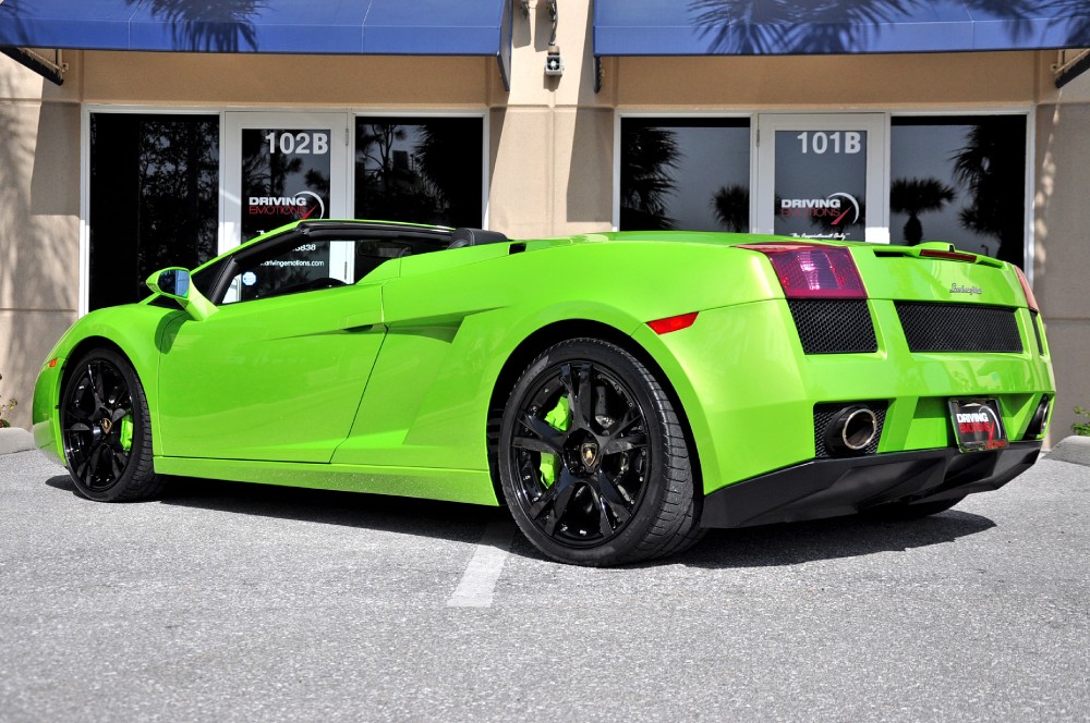 2008 Lamborghini Gallardo Spyder Spyder Stock # 5480 for
