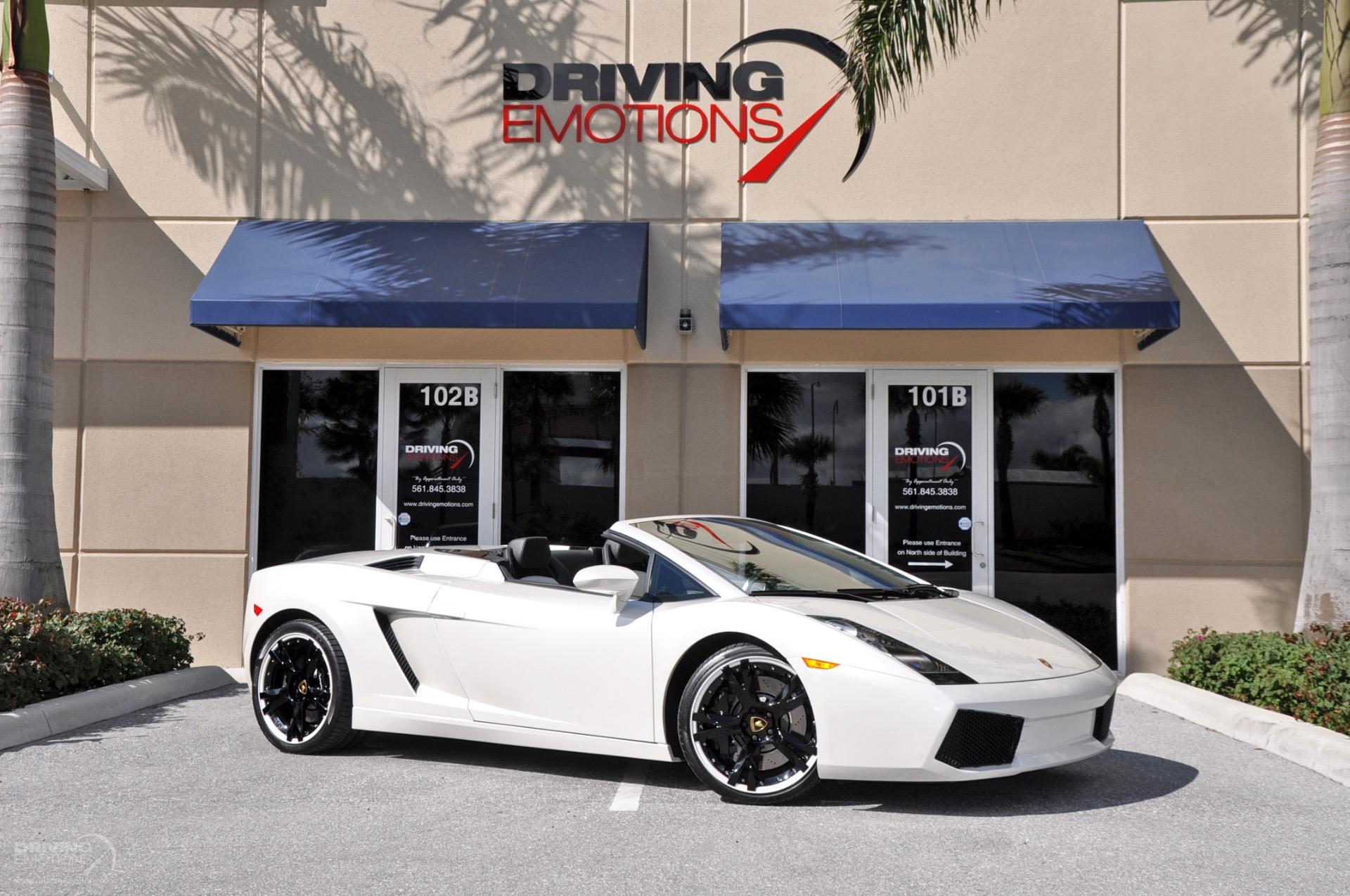 2007 Lamborghini Gallardo Spyder Spyder Stock 6033 For