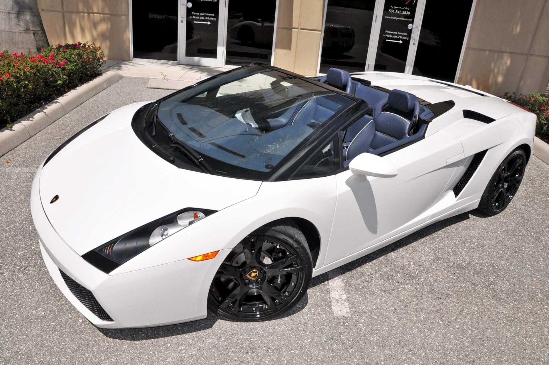 2008 Lamborghini Gallardo Spyder Spyder Stock # 5628 for sale near Lake  Park, FL | FL Lamborghini Dealer