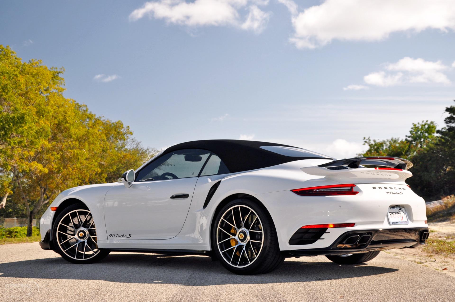 2017 Porsche 911 Turbo S Cabriolet Turbo S Cabriolet AeroKit Stock