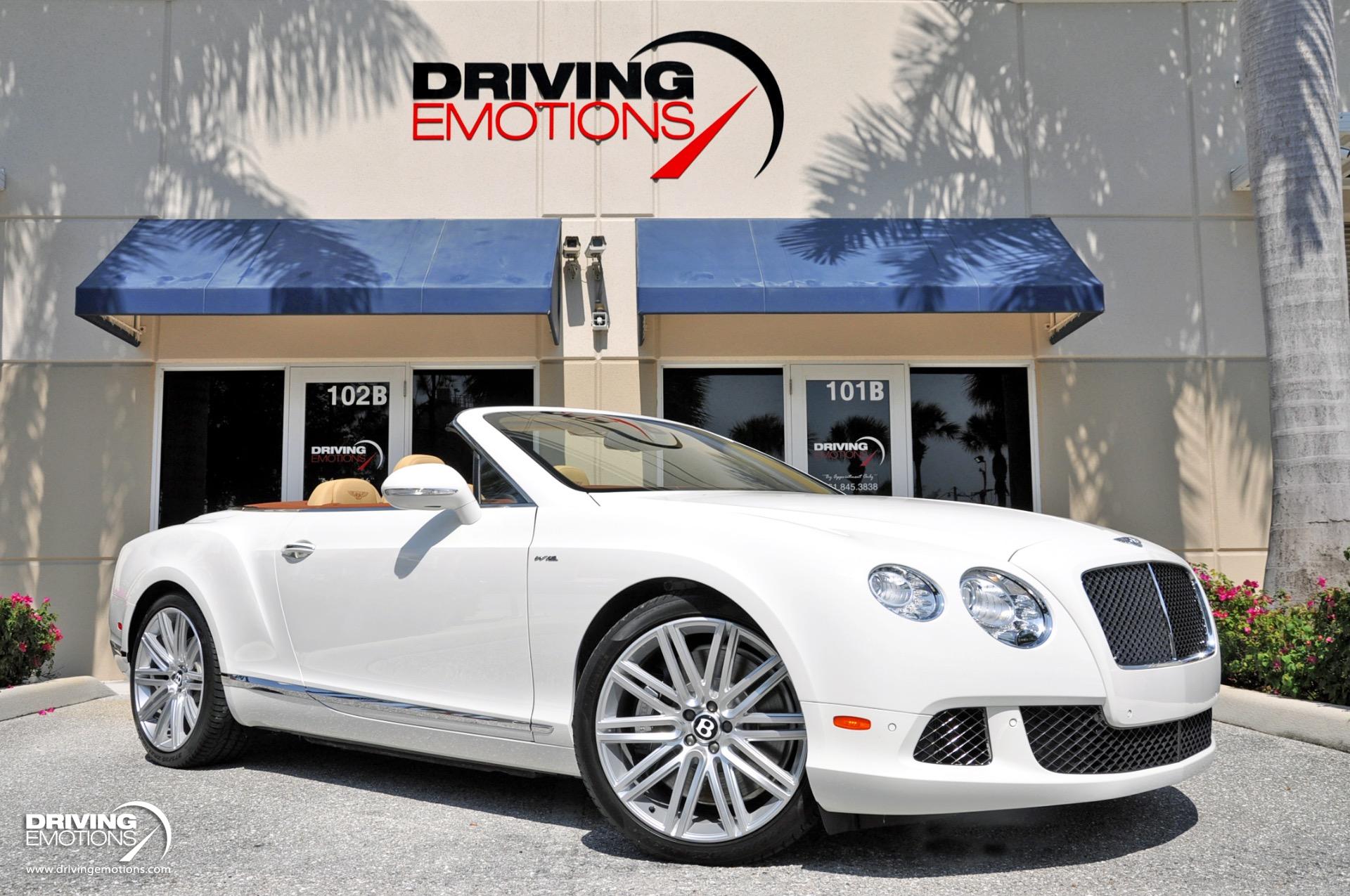 14 Bentley Continental Gt Speed Convertible Gtc Speed W12 Stock 6118 For Sale Near Lake Park Fl Fl Bentley Dealer