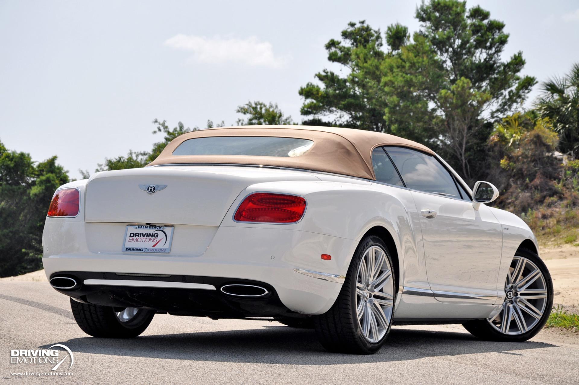 2014 Bentley Continental GT Speed Convertible GTC Speed W12 Stock ...