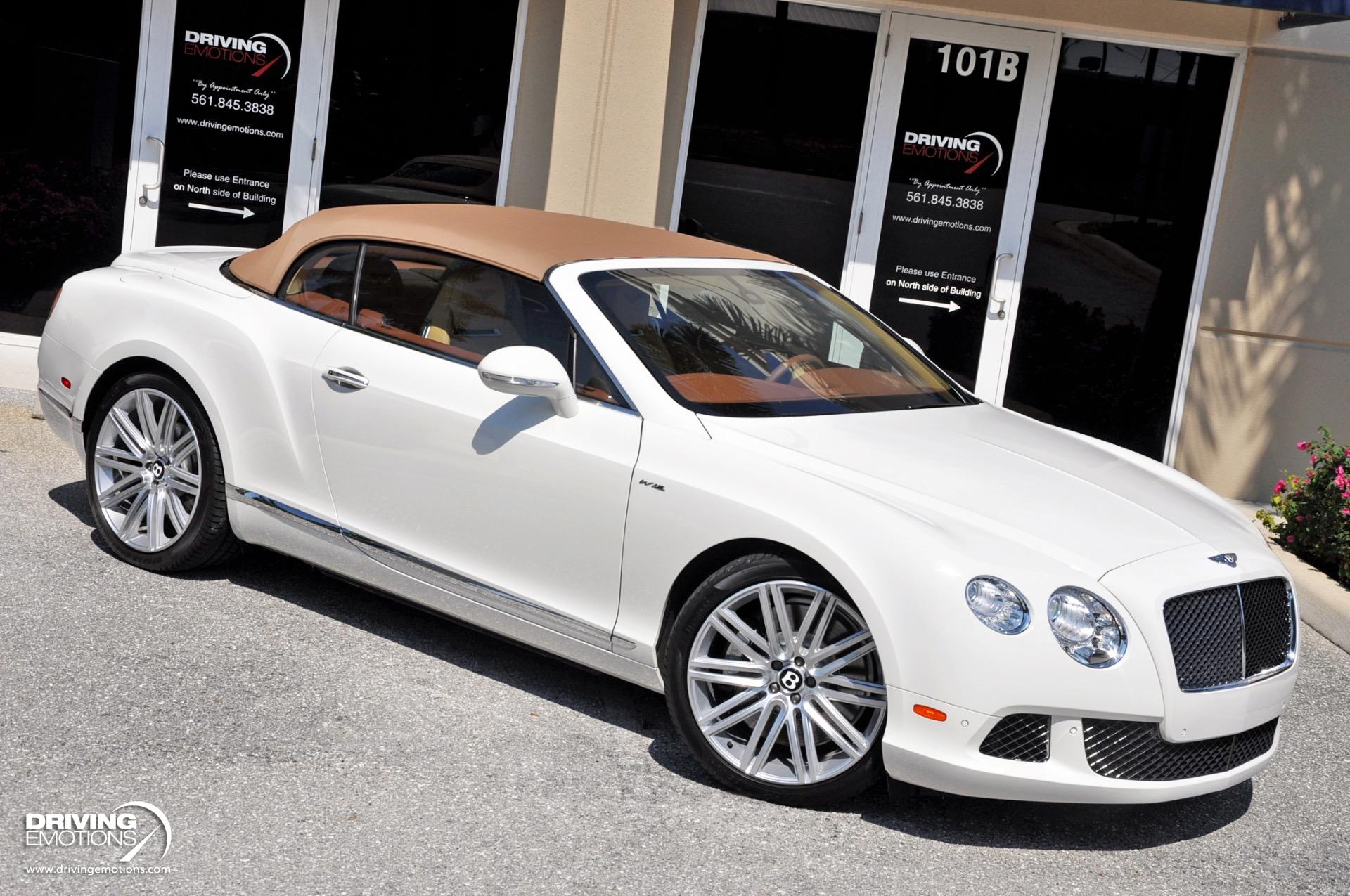 2014 Bentley Continental GT Speed Convertible GTC Speed W12 Stock ...