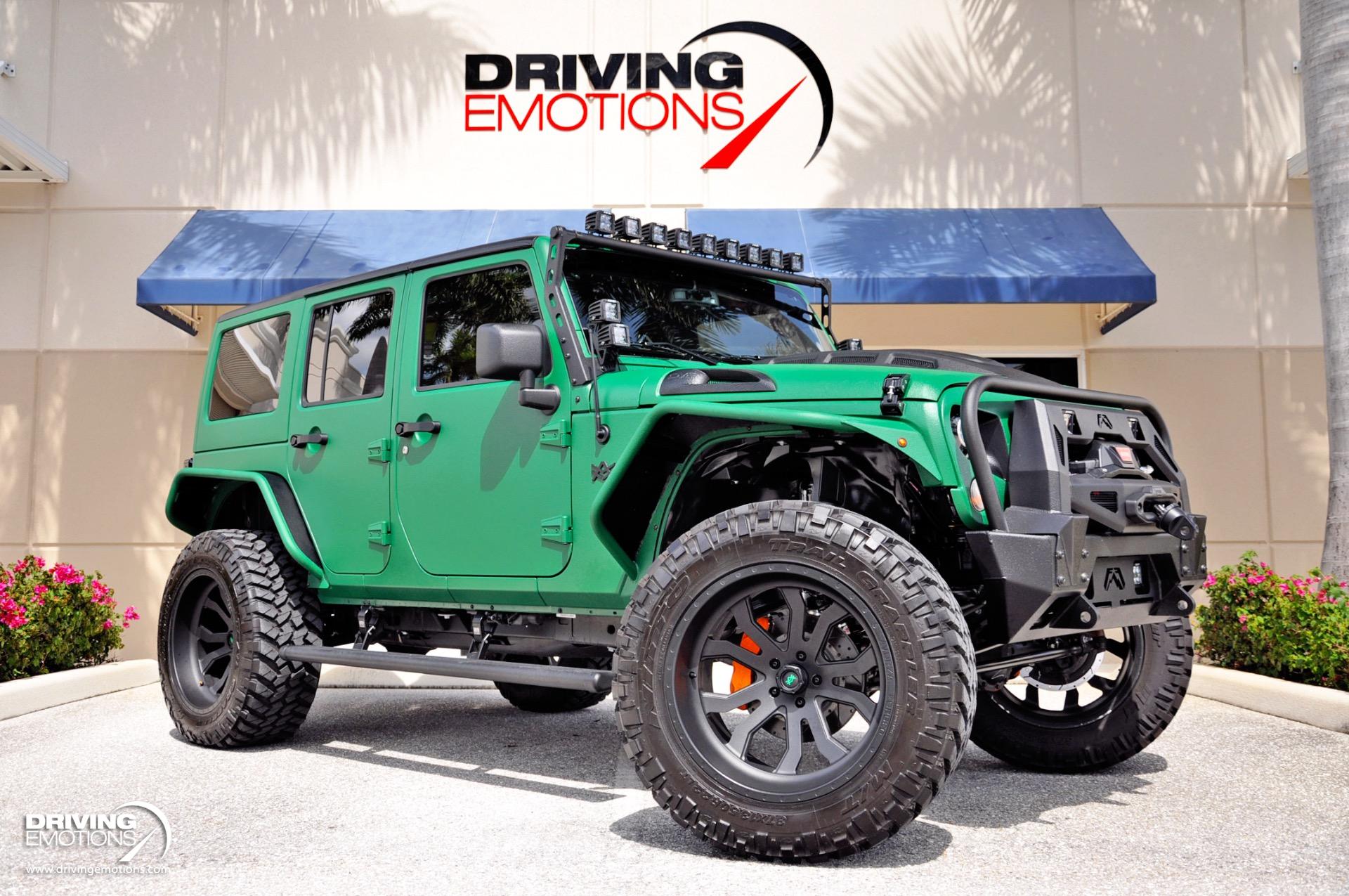 Rechazado Contabilidad Reverberación 2018 Jeep Wrangler JK Unlimited Supercharged JK Unlimited Sport 4X4  Supercharged Stock # 6121 for sale near Lake Park, FL | FL Jeep Dealer