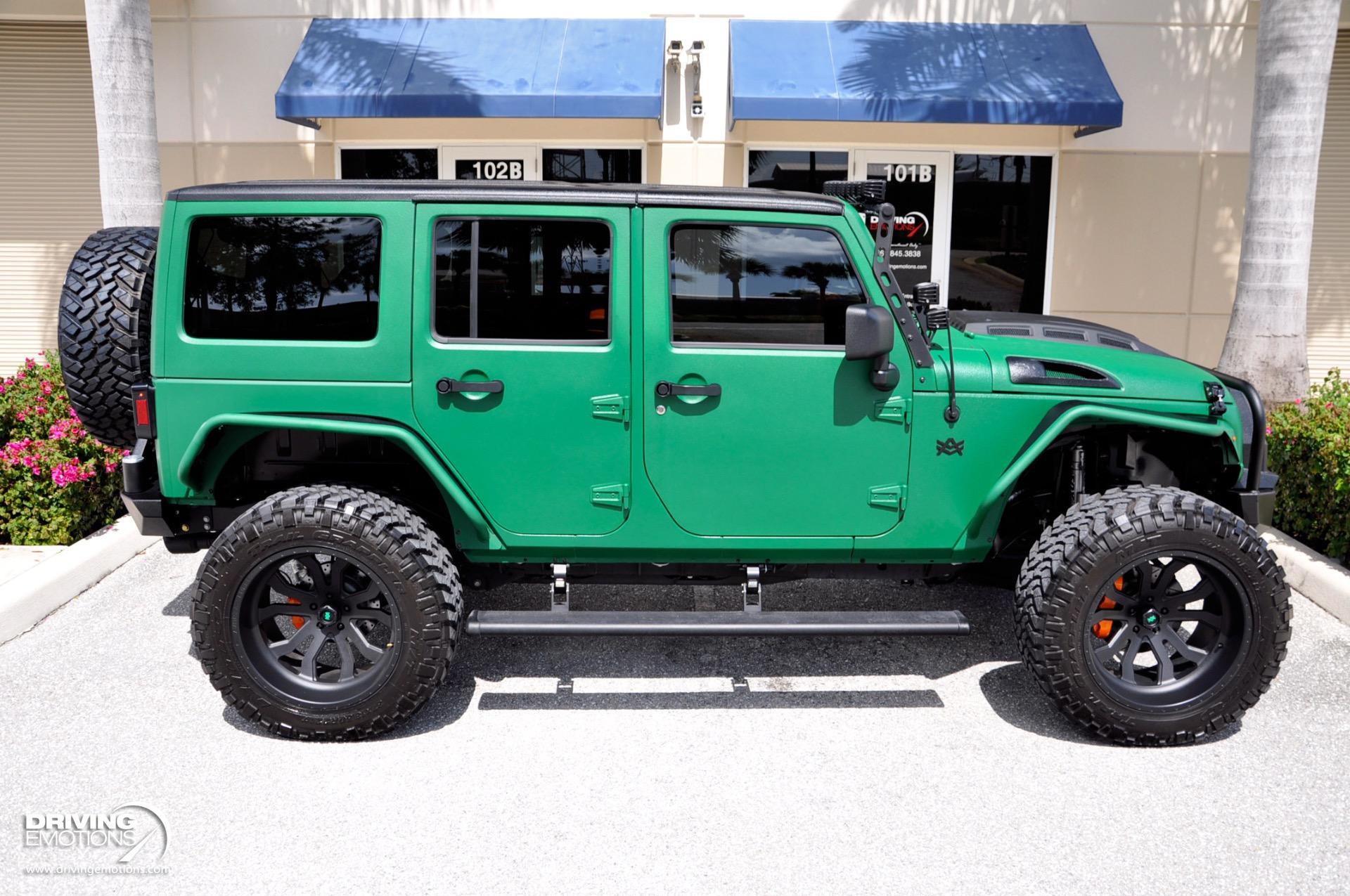 2018 Jeep Wrangler JK Unlimited Supercharged JK Unlimited Sport 4X4  Supercharged Stock # 6121 for sale near Lake Park, FL | FL Jeep Dealer