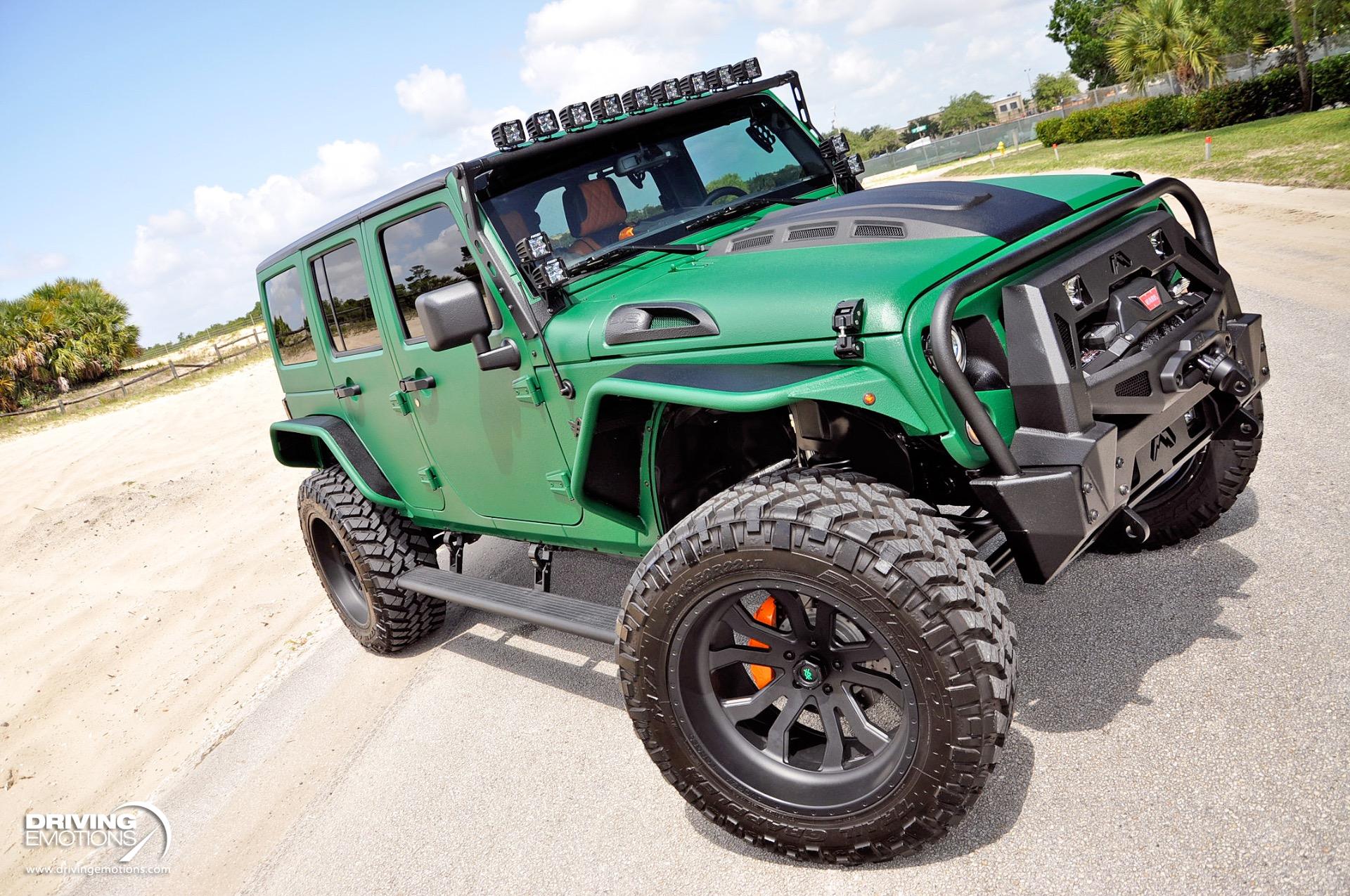 2018 Jeep Wrangler JK Unlimited Supercharged JK Unlimited Sport 4X4  Supercharged Stock # 6121 for sale near Lake Park, FL | FL Jeep Dealer