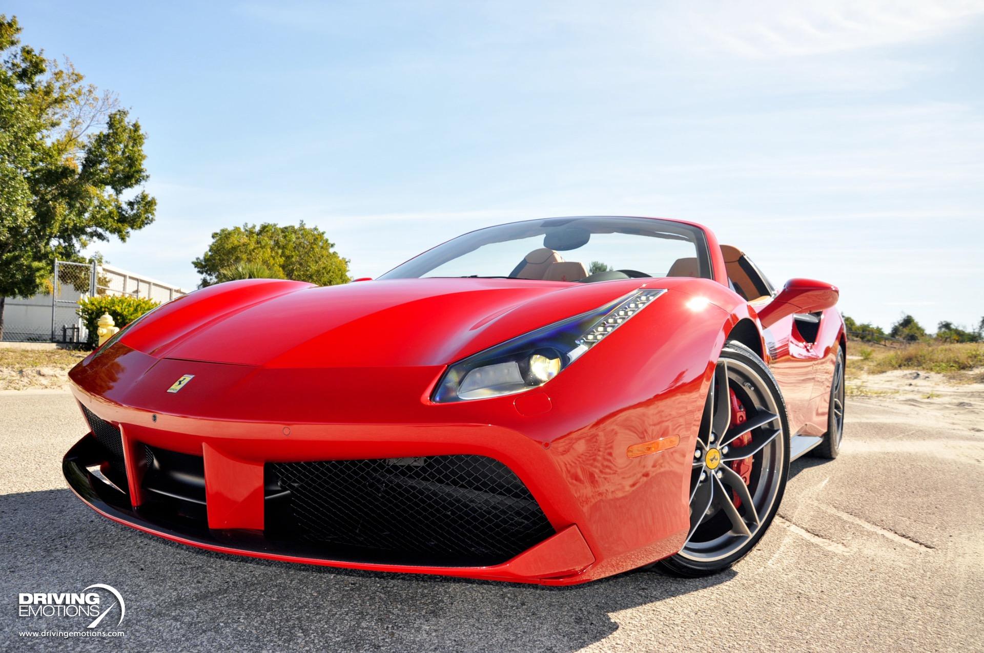 Used 2018 Ferrari 488 Spider Spider $424K MSRP! FRONT LIFT! CARBON! RARE COLOR!! | Lake Park, FL