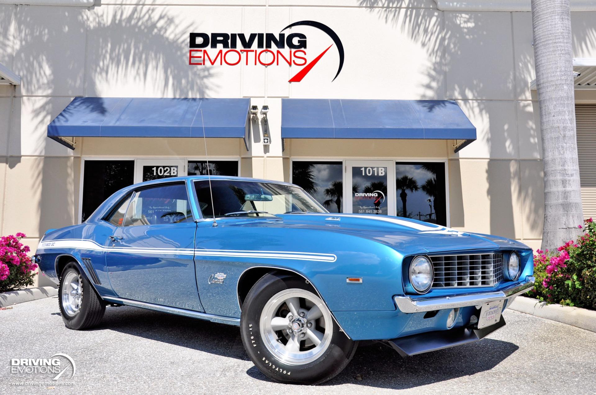 1969 Chevrolet Camaro Yenko Tribute Clone Yenko Tribute Stock # 6203 for  sale near Lake Park, FL | FL Chevrolet Dealer