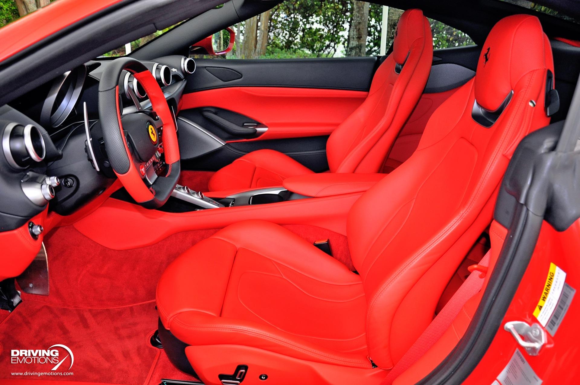 2019 Ferrari Portofino RED RED 244K MSRP Stock 6219 for sale near Lake Park FL FL Ferrari Dealer