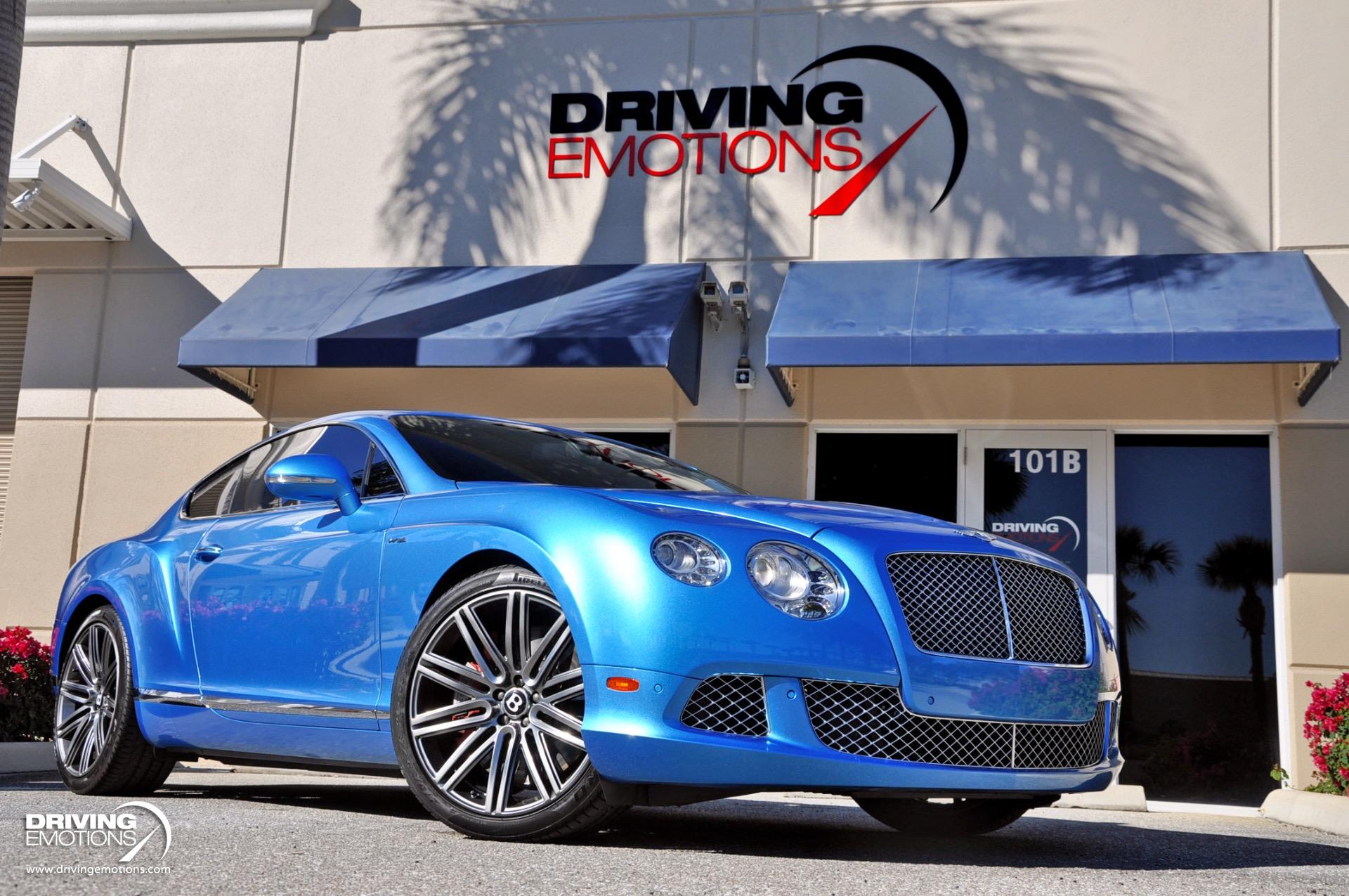 Used 2014 Bentley Continental GT Speed Speed Coupe $248k MSRP!! Kingfisher Blue!! | Lake Park, FL
