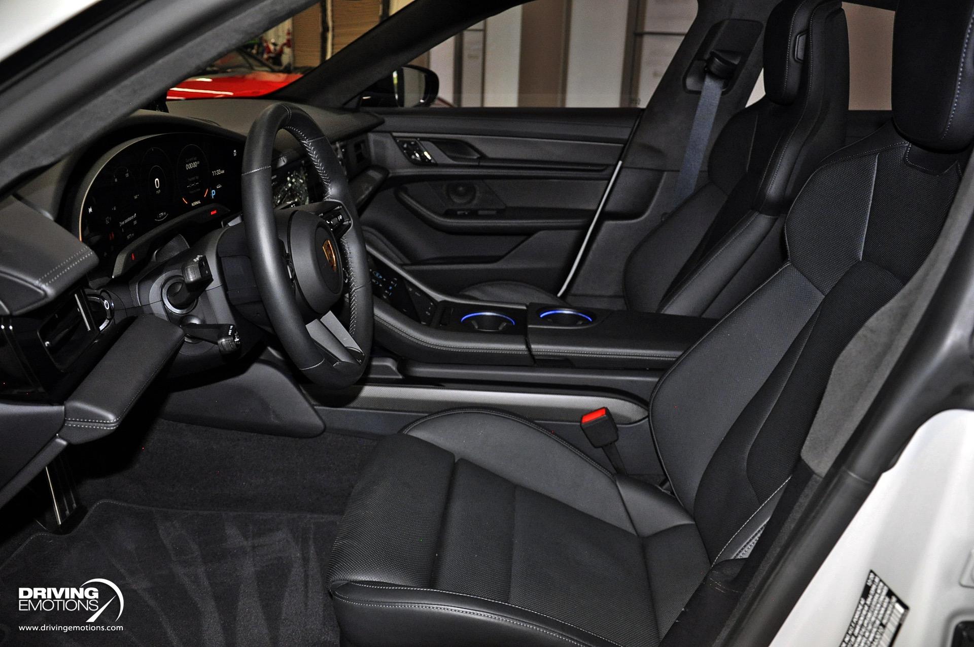 Used 2021 Porsche Taycan Turbo S Turbo S Chalk/Black! Premium Pkg! Passenger Display! | St. Petersburg, FL