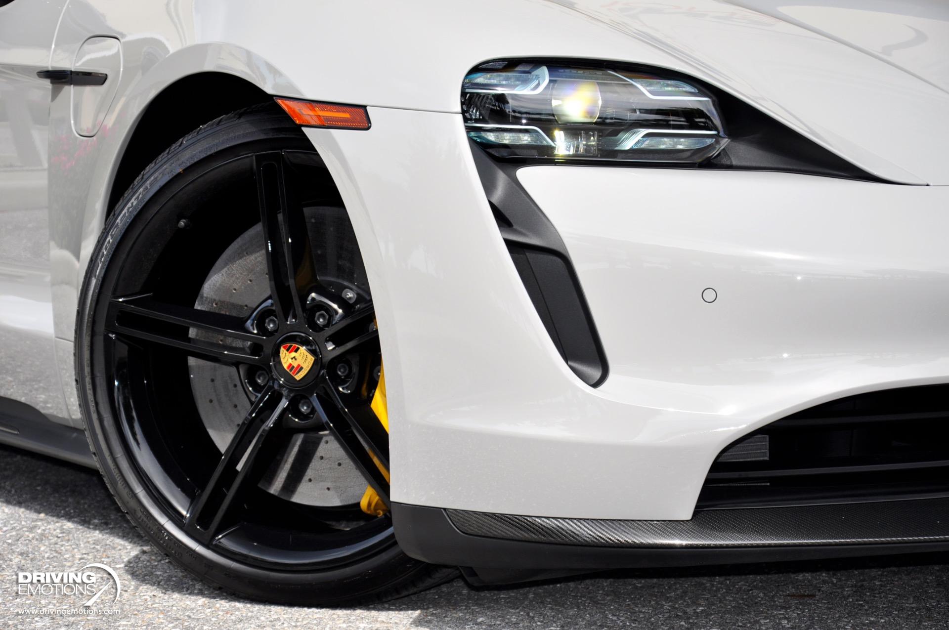 Used 2021 Porsche Taycan Turbo S Turbo S Chalk/Black! Premium Pkg! Passenger Display! | St. Petersburg, FL