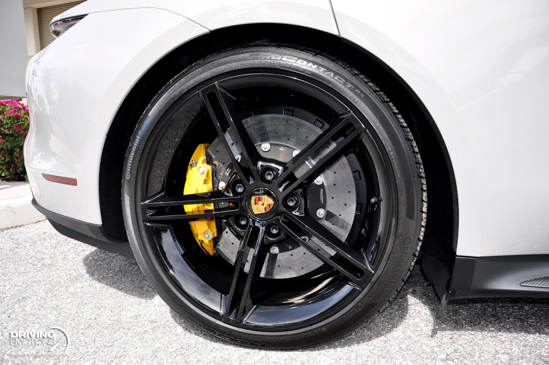 Used 2021 Porsche Taycan Turbo S Turbo S Chalk/Black! Premium Pkg! Passenger Display! | St. Petersburg, FL