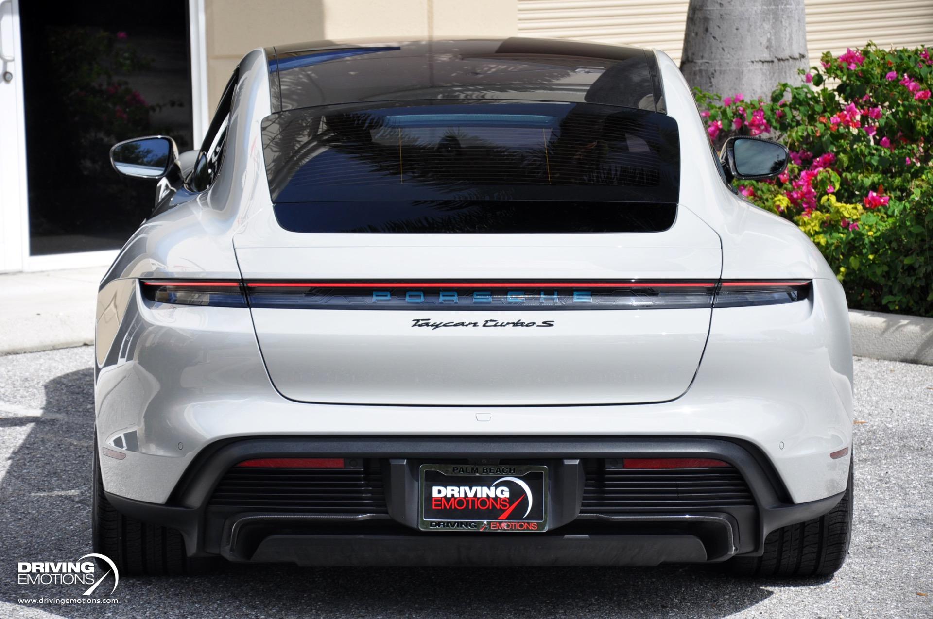 Used 2021 Porsche Taycan Turbo S Turbo S Chalk/Black! Premium Pkg! Passenger Display! | St. Petersburg, FL