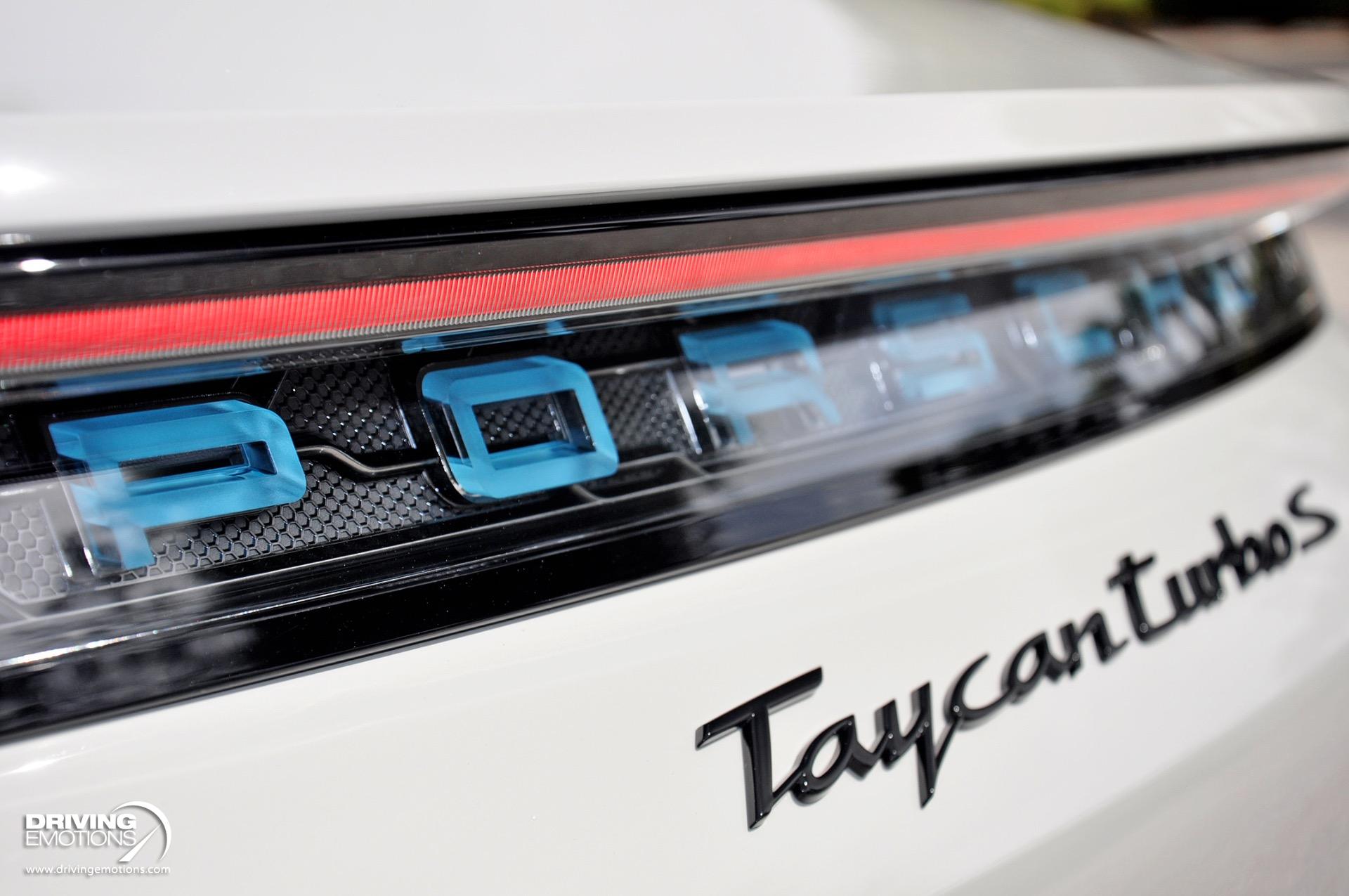 Used 2021 Porsche Taycan Turbo S Turbo S Chalk/Black! Premium Pkg! Passenger Display! | St. Petersburg, FL