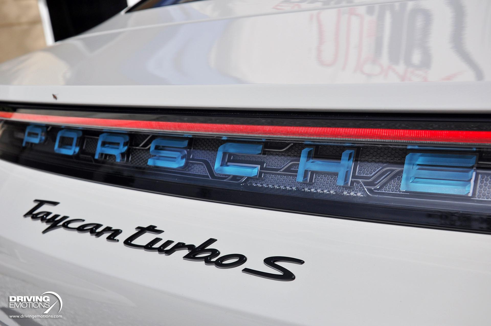 Used 2021 Porsche Taycan Turbo S Turbo S Chalk/Black! Premium Pkg! Passenger Display! | St. Petersburg, FL