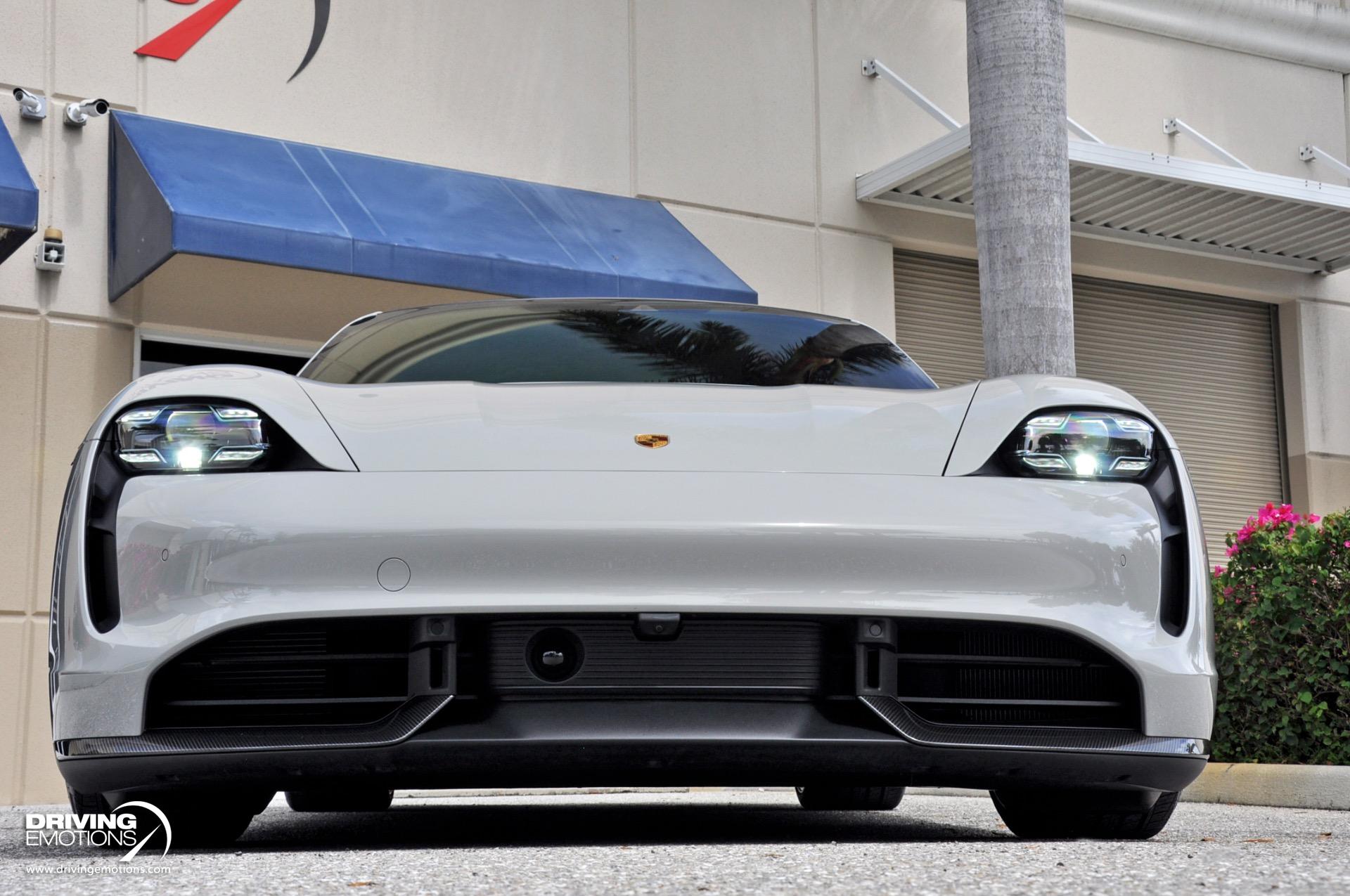 Used 2021 Porsche Taycan Turbo S Turbo S Chalk/Black! Premium Pkg! Passenger Display! | St. Petersburg, FL