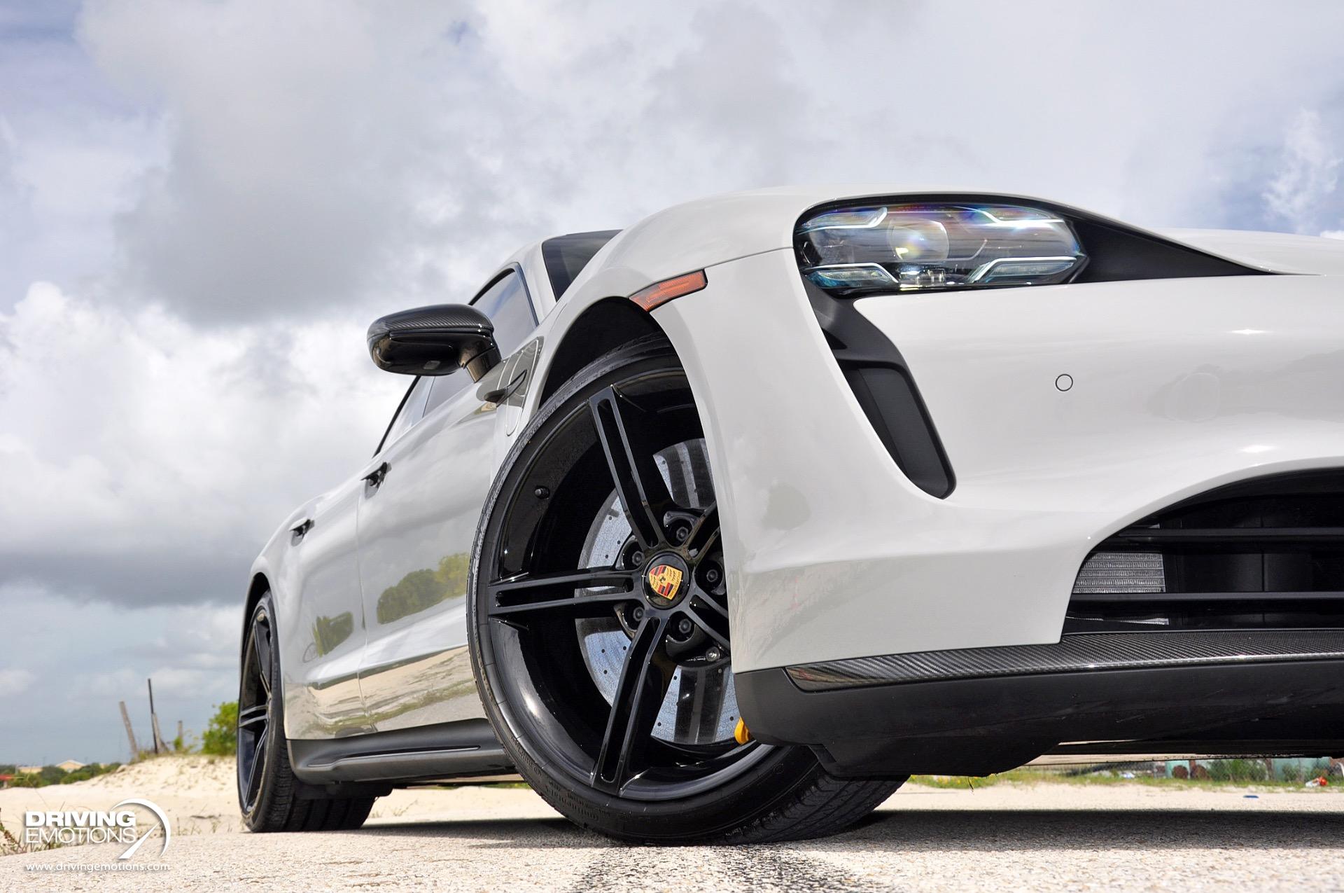 Used 2021 Porsche Taycan Turbo S Turbo S Chalk/Black! Premium Pkg! Passenger Display! | St. Petersburg, FL