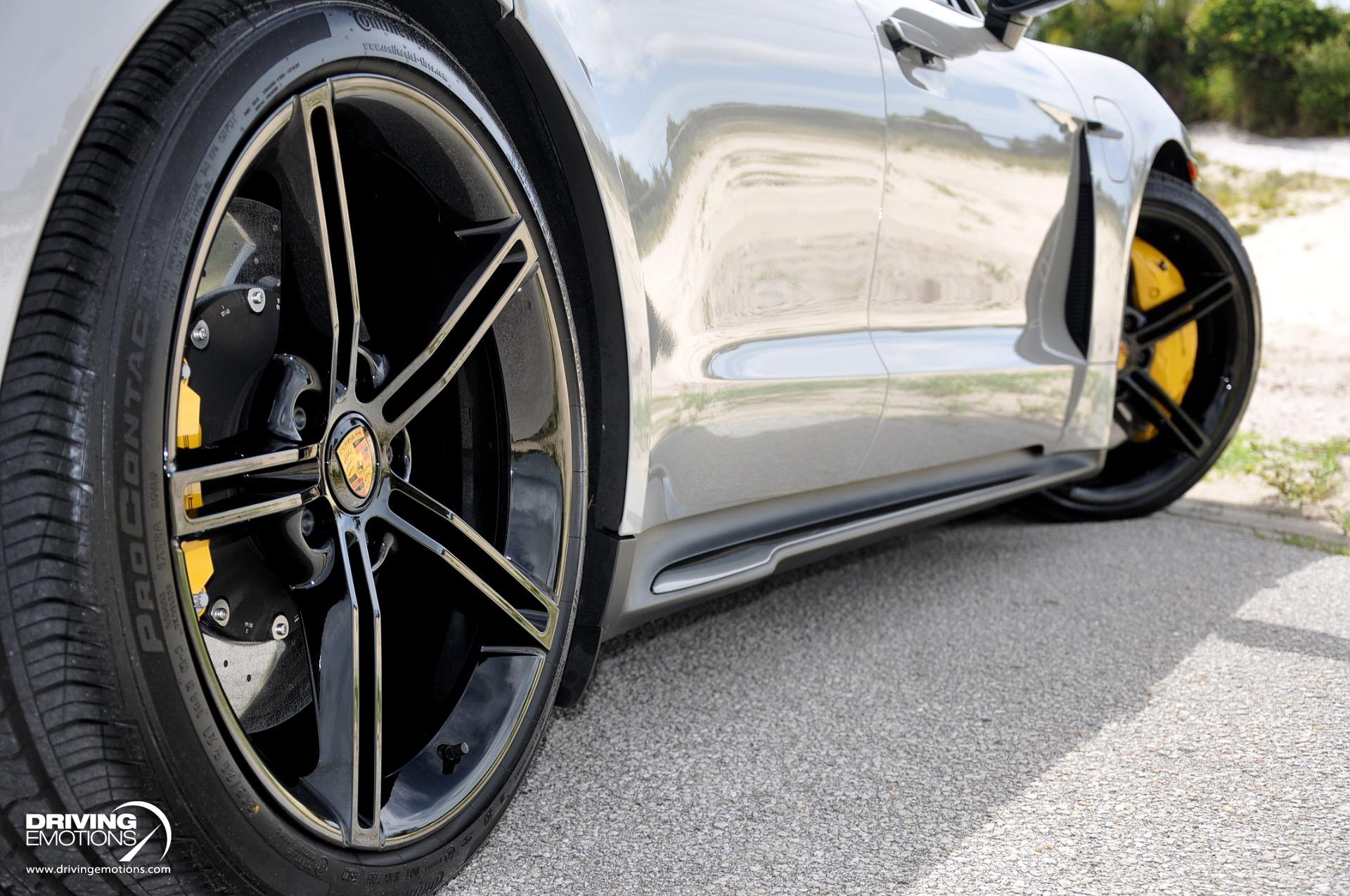 Used 2021 Porsche Taycan Turbo S Turbo S Chalk/Black! Premium Pkg! Passenger Display! | St. Petersburg, FL