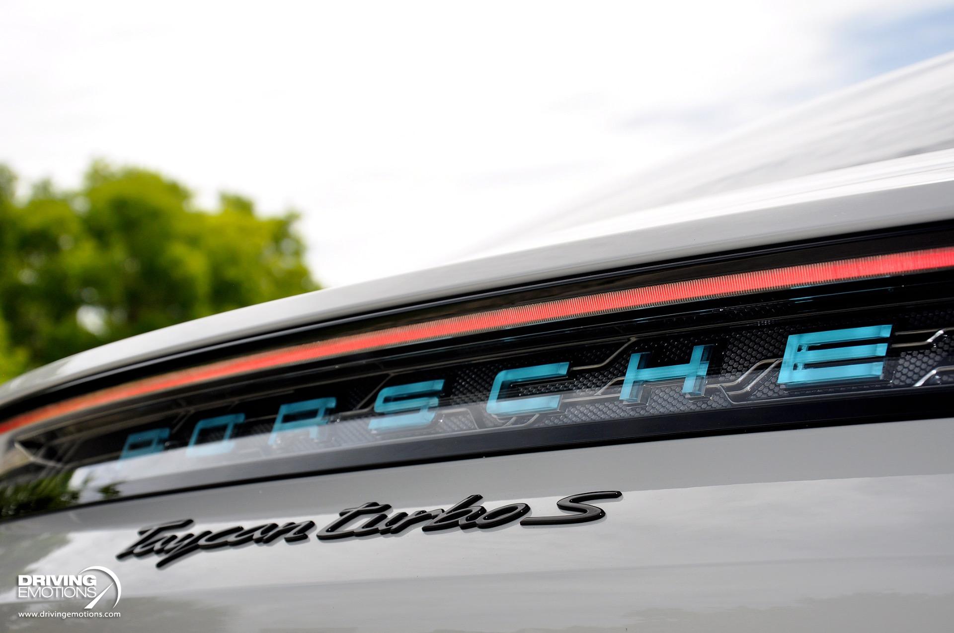 Used 2021 Porsche Taycan Turbo S Turbo S Chalk/Black! Premium Pkg! Passenger Display! | St. Petersburg, FL