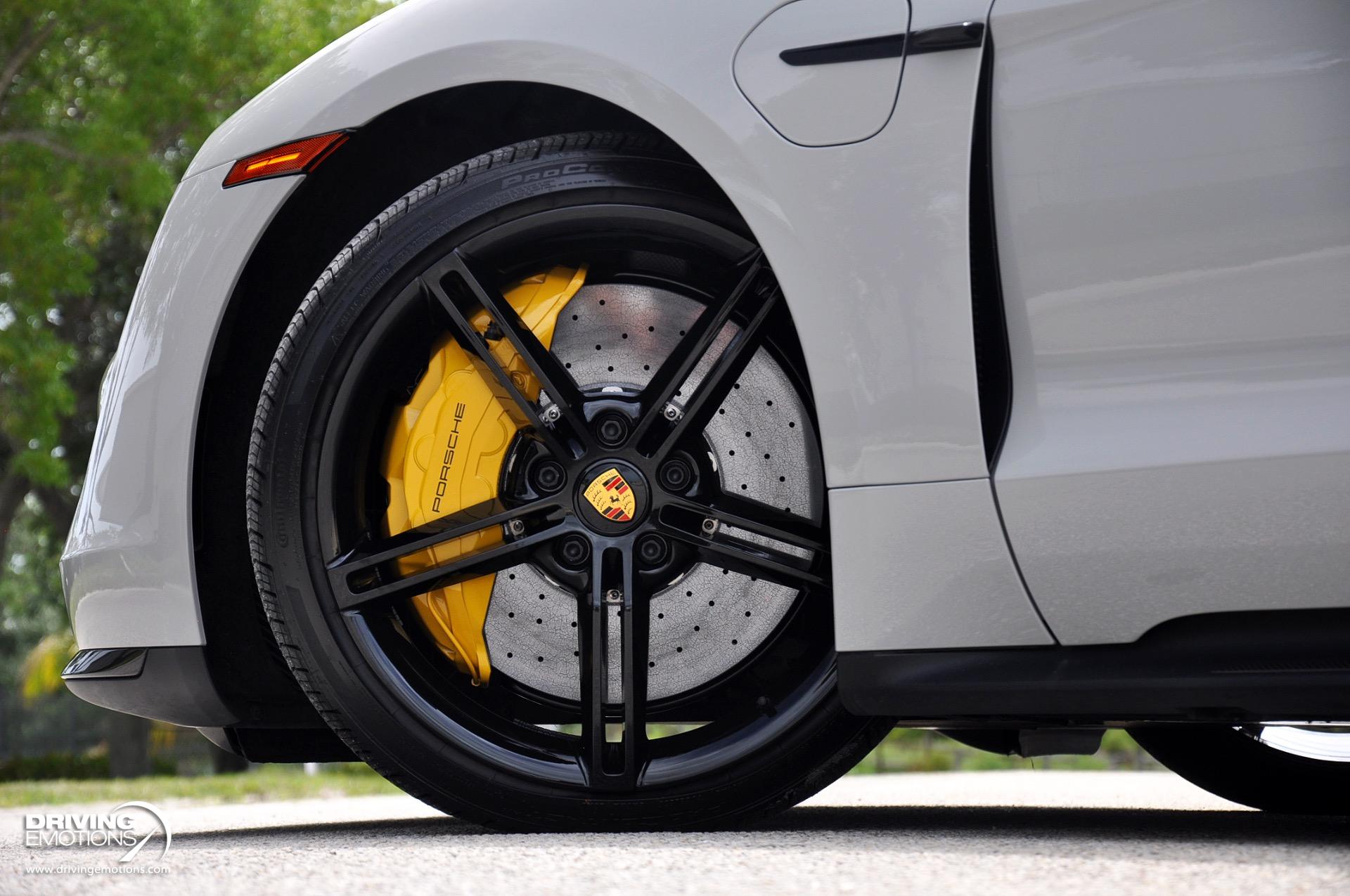 Used 2021 Porsche Taycan Turbo S Turbo S Chalk/Black! Premium Pkg! Passenger Display! | St. Petersburg, FL