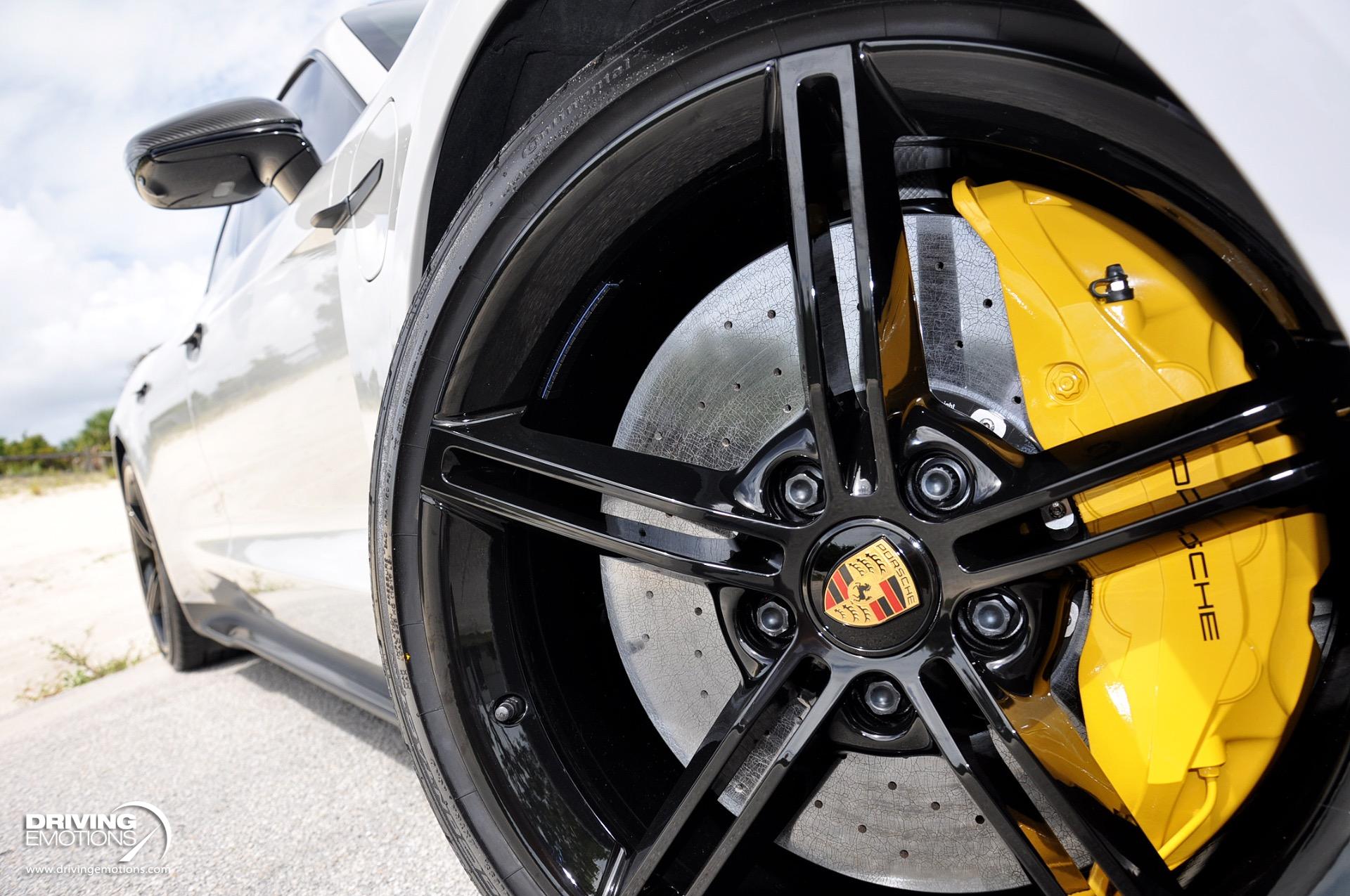 Used 2021 Porsche Taycan Turbo S Turbo S Chalk/Black! Premium Pkg! Passenger Display! | St. Petersburg, FL