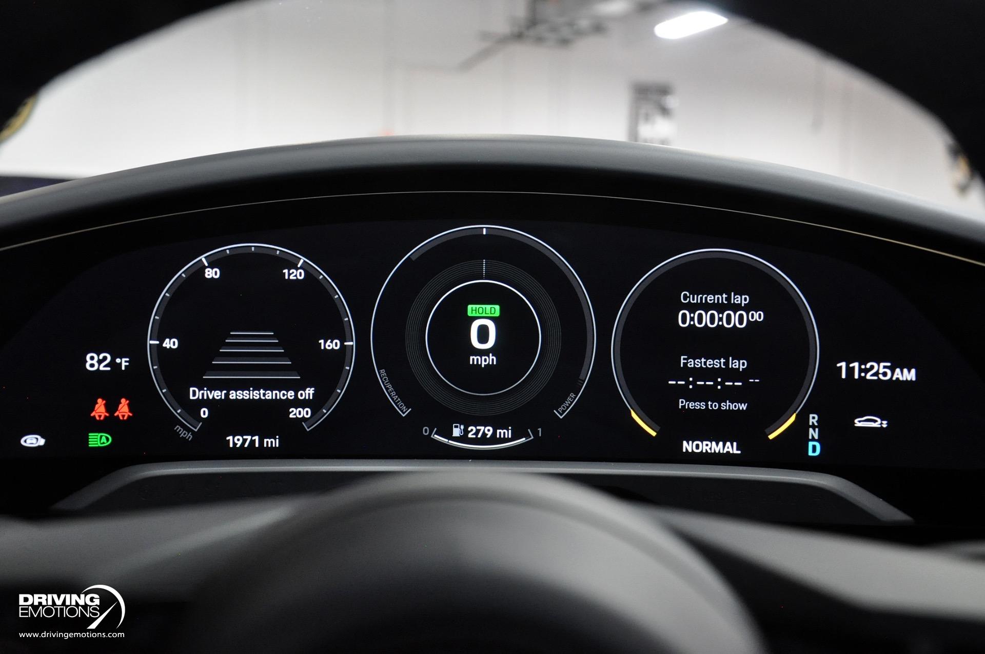 Used 2021 Porsche Taycan Turbo S Turbo S Chalk/Black! Premium Pkg! Passenger Display! | St. Petersburg, FL