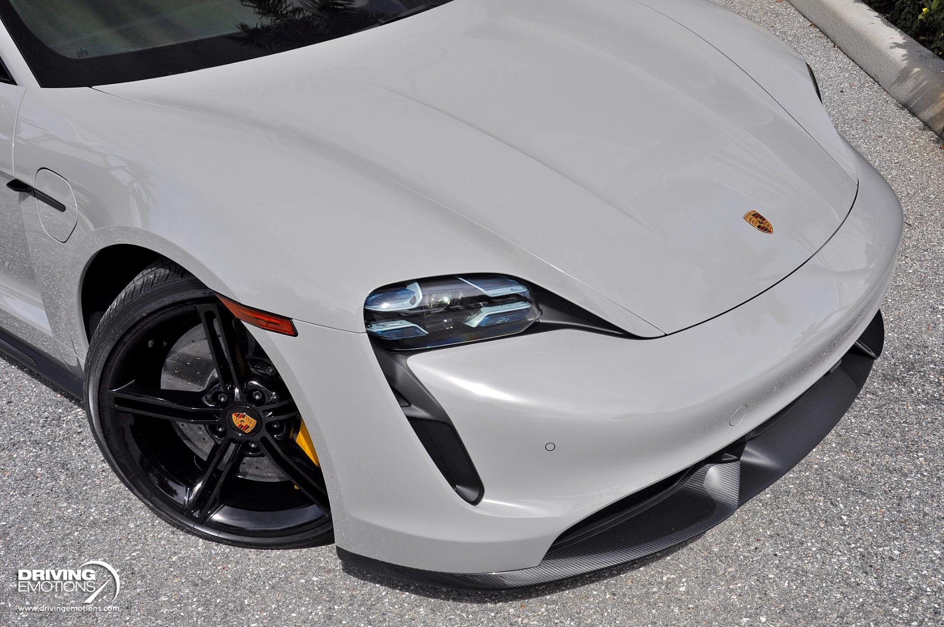 Used 2021 Porsche Taycan Turbo S Turbo S Chalk/Black! Premium Pkg! Passenger Display! | St. Petersburg, FL
