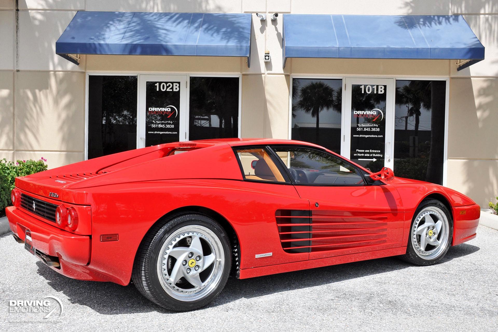Used 1995 Ferrari F512 M Testarossa 512M Number 4 of 75 for USA!! RARE!! | Lake Park, FL