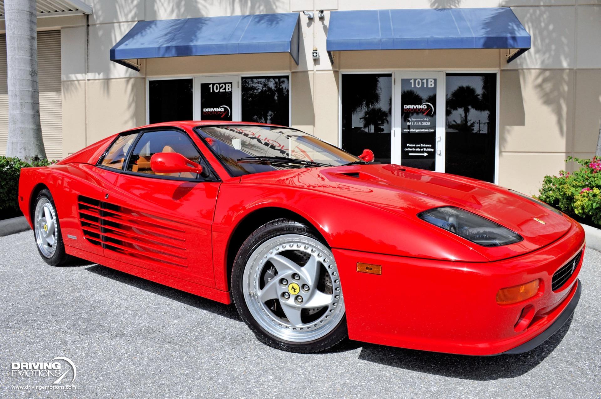 Used 1995 Ferrari F512 M Testarossa 512M Number 4 of 75 for USA!! RARE!! | Lake Park, FL