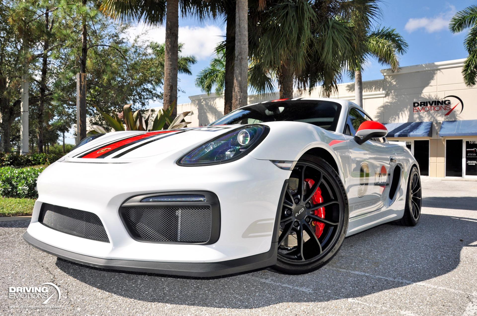 Used 2016 Porsche Cayman GT4 6-SPEED MANUAL!! CUSTOM UPGRADES! | Lake Park, FL
