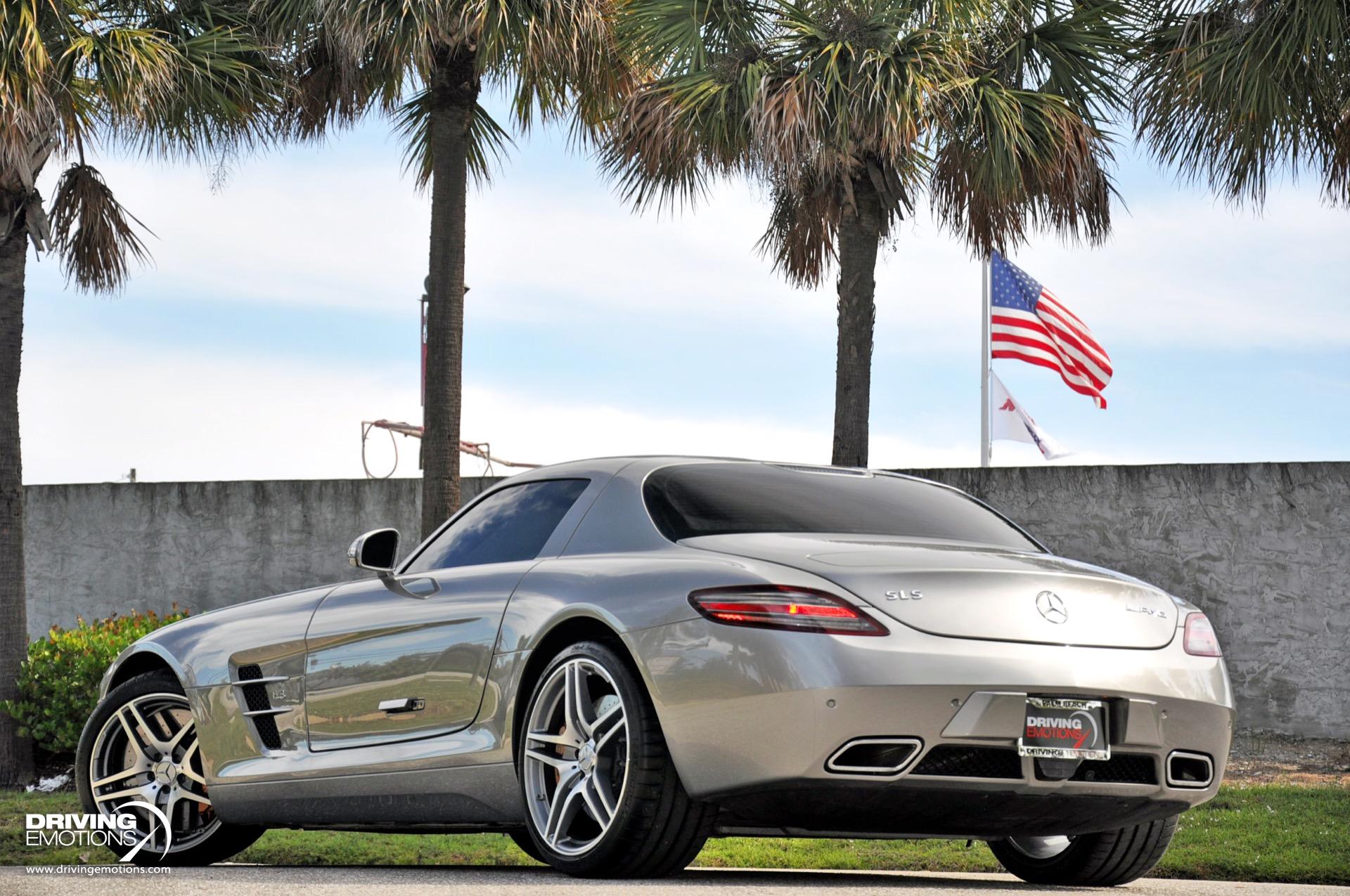 Used 2011 Mercedes-Benz SLS AMG GULLWING! ALUBEAM SILVER/RED! CARBON! COLLECTOR!! | Lake Park, FL