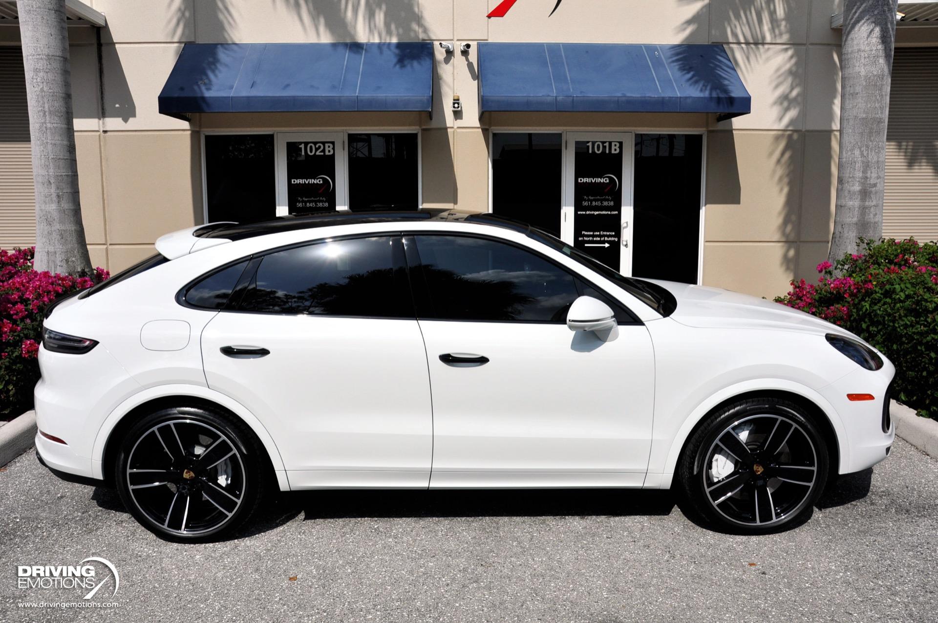 Used 2021 Porsche Cayenne Turbo Coupe WHITE/RED! LOADED!! | Lake Park, FL