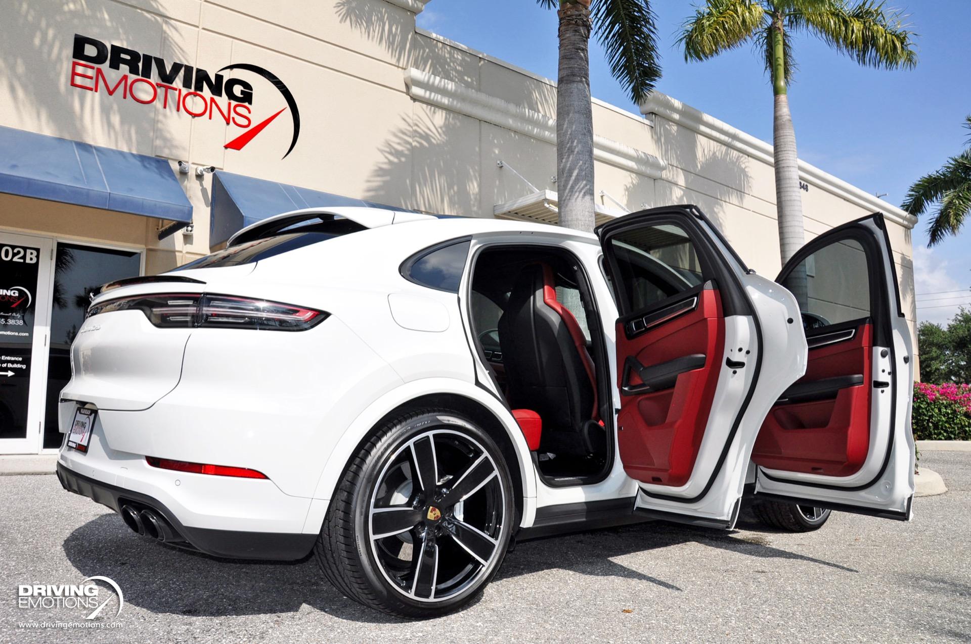 Used 2021 Porsche Cayenne Turbo Turbo Coupe WHITE/RED! LOADED!! | St. Petersburg, FL