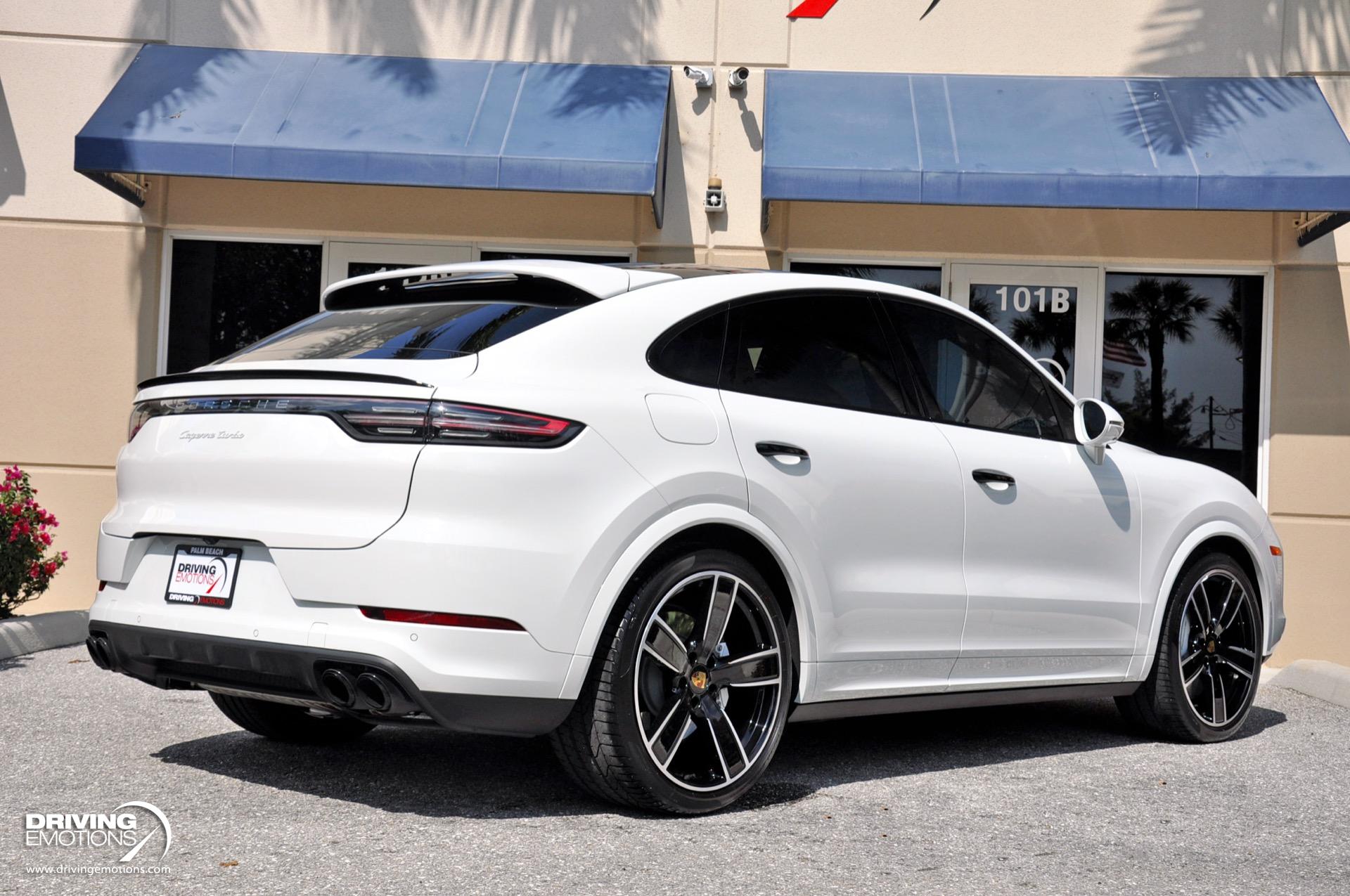 Used 2021 Porsche Cayenne Turbo Turbo Coupe WHITE/RED! LOADED!! | St. Petersburg, FL