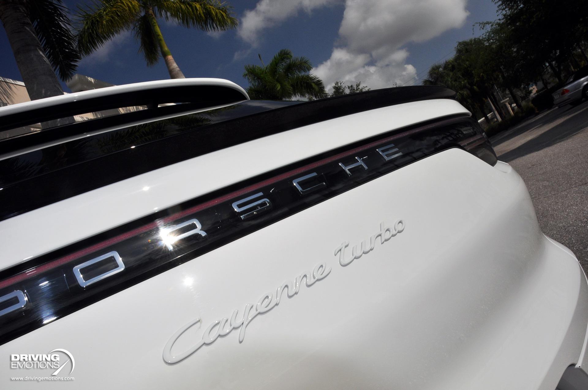 Used 2021 Porsche Cayenne Turbo Turbo Coupe WHITE/RED! LOADED!! | St. Petersburg, FL