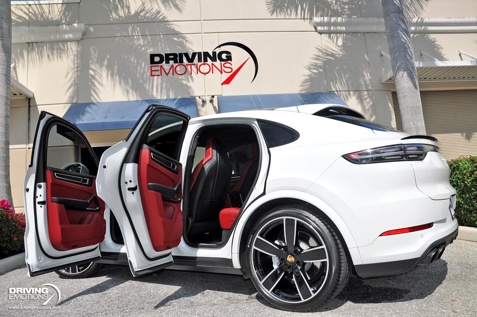Used 2021 Porsche Cayenne Turbo Turbo Coupe WHITE/RED! LOADED!! | St. Petersburg, FL