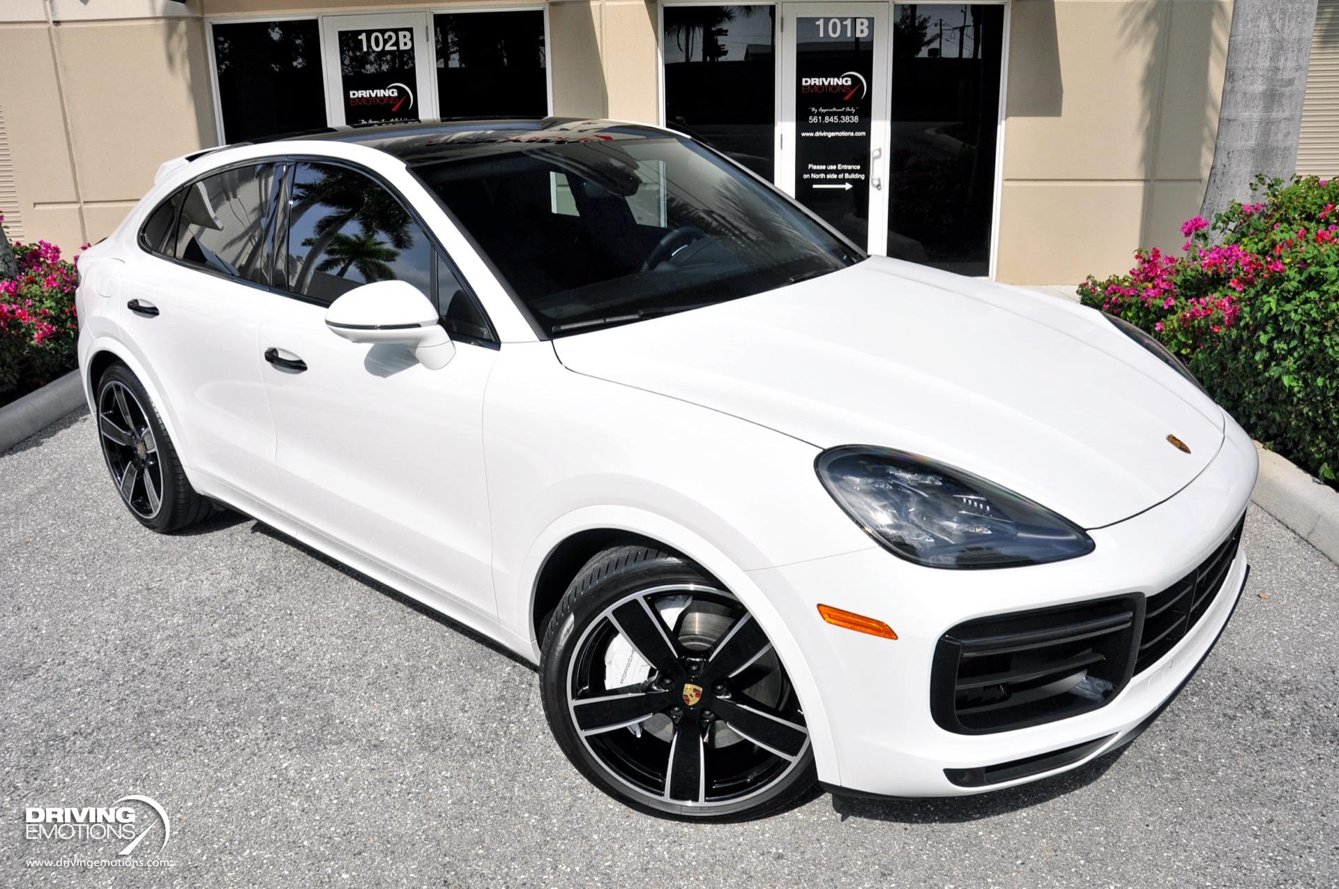 Used 2021 Porsche Cayenne Turbo Turbo Coupe WHITE/RED! LOADED!! | St. Petersburg, FL