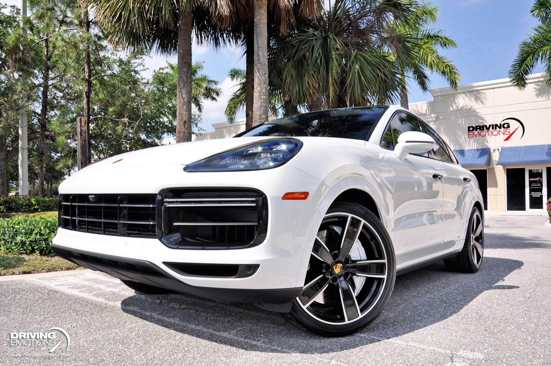 Used 2021 Porsche Cayenne Turbo Turbo Coupe WHITE/RED! LOADED!! | St. Petersburg, FL