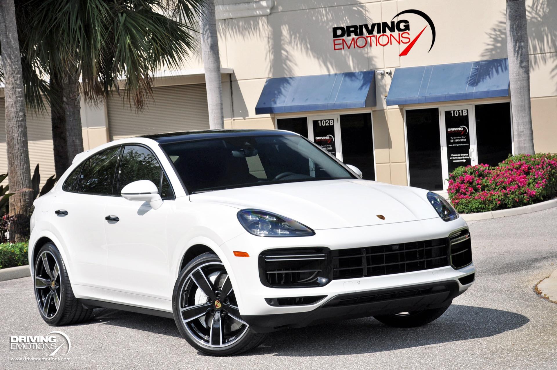 Used 2021 Porsche Cayenne Turbo Turbo Coupe WHITE/RED! LOADED!! | St. Petersburg, FL