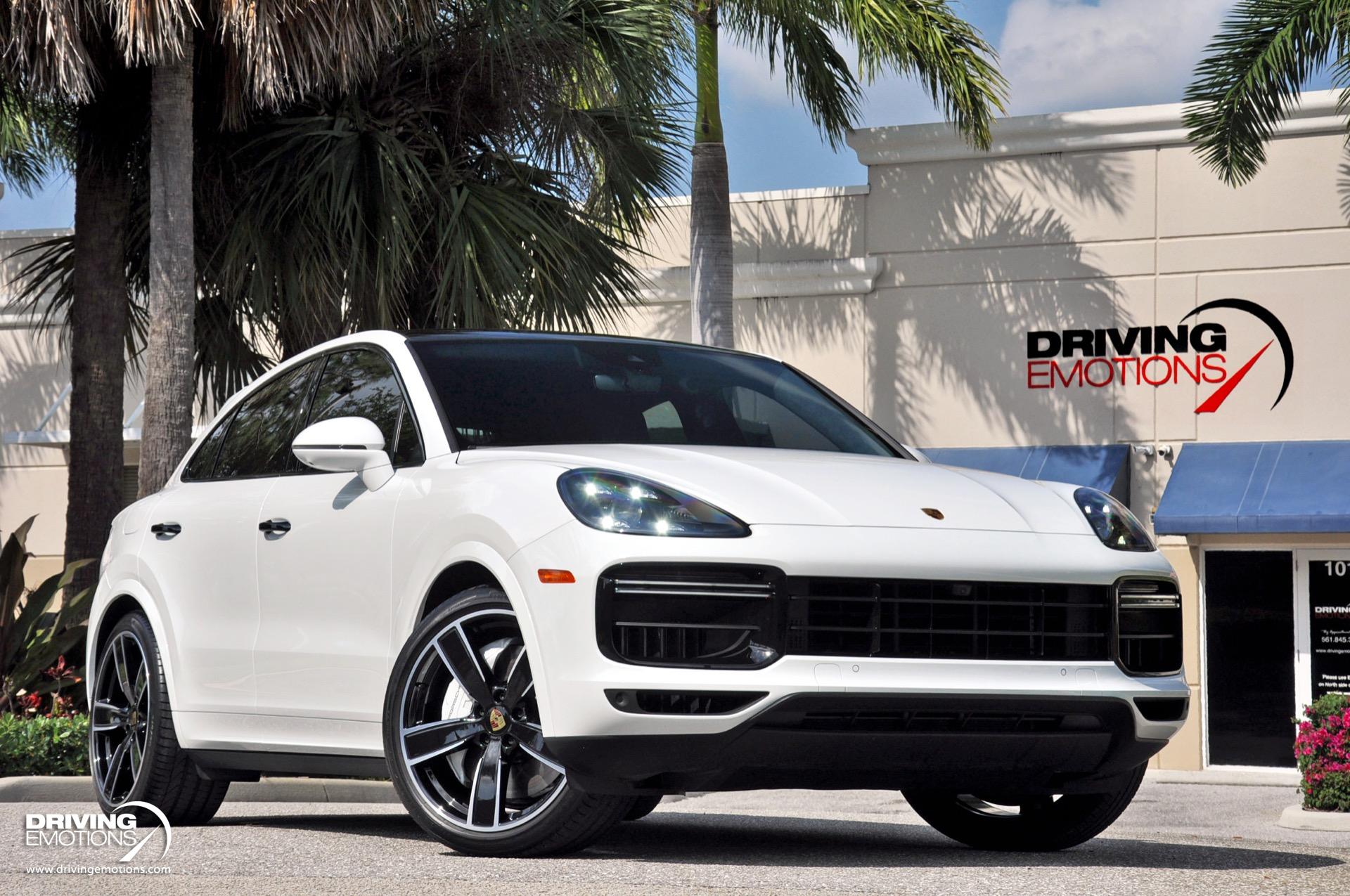 Used 2021 Porsche Cayenne Turbo Turbo Coupe WHITE/RED! LOADED!! | St. Petersburg, FL