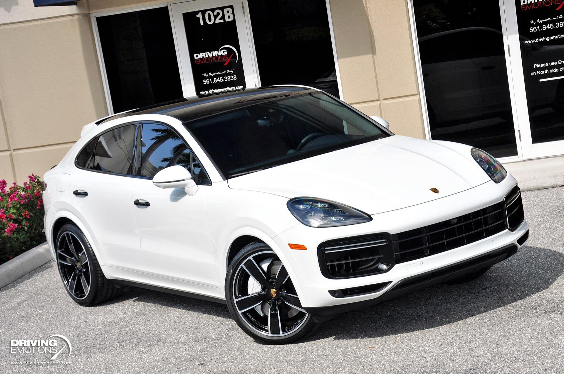 Used 2021 Porsche Cayenne Turbo Turbo Coupe WHITE/RED! LOADED!! | St. Petersburg, FL