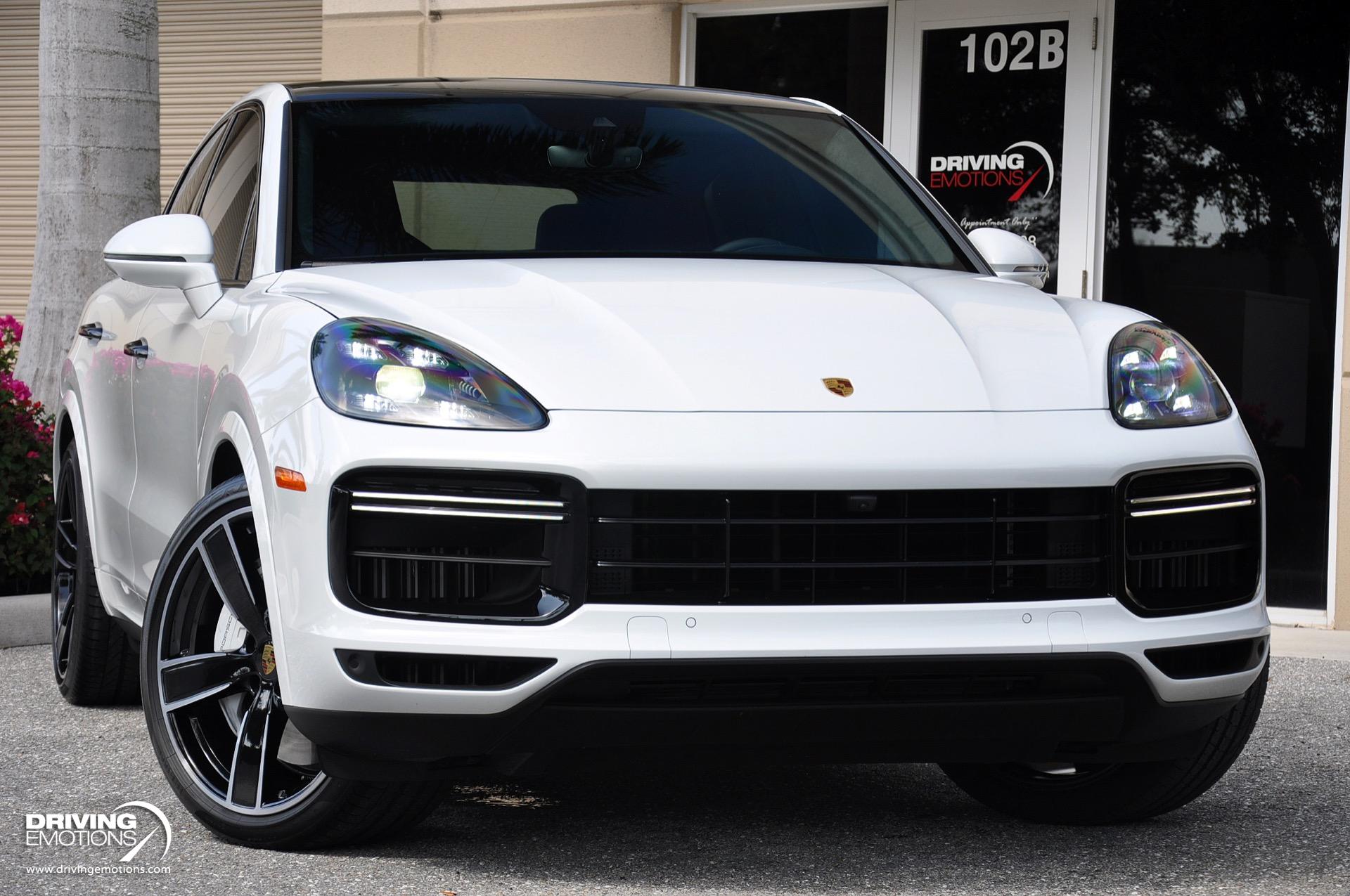 Used 2021 Porsche Cayenne Turbo Turbo Coupe WHITE/RED! LOADED!! | St. Petersburg, FL