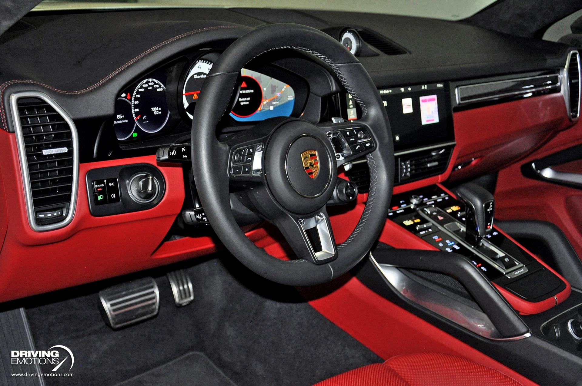 Used 2021 Porsche Cayenne Turbo Turbo Coupe WHITE/RED! LOADED!! | St. Petersburg, FL