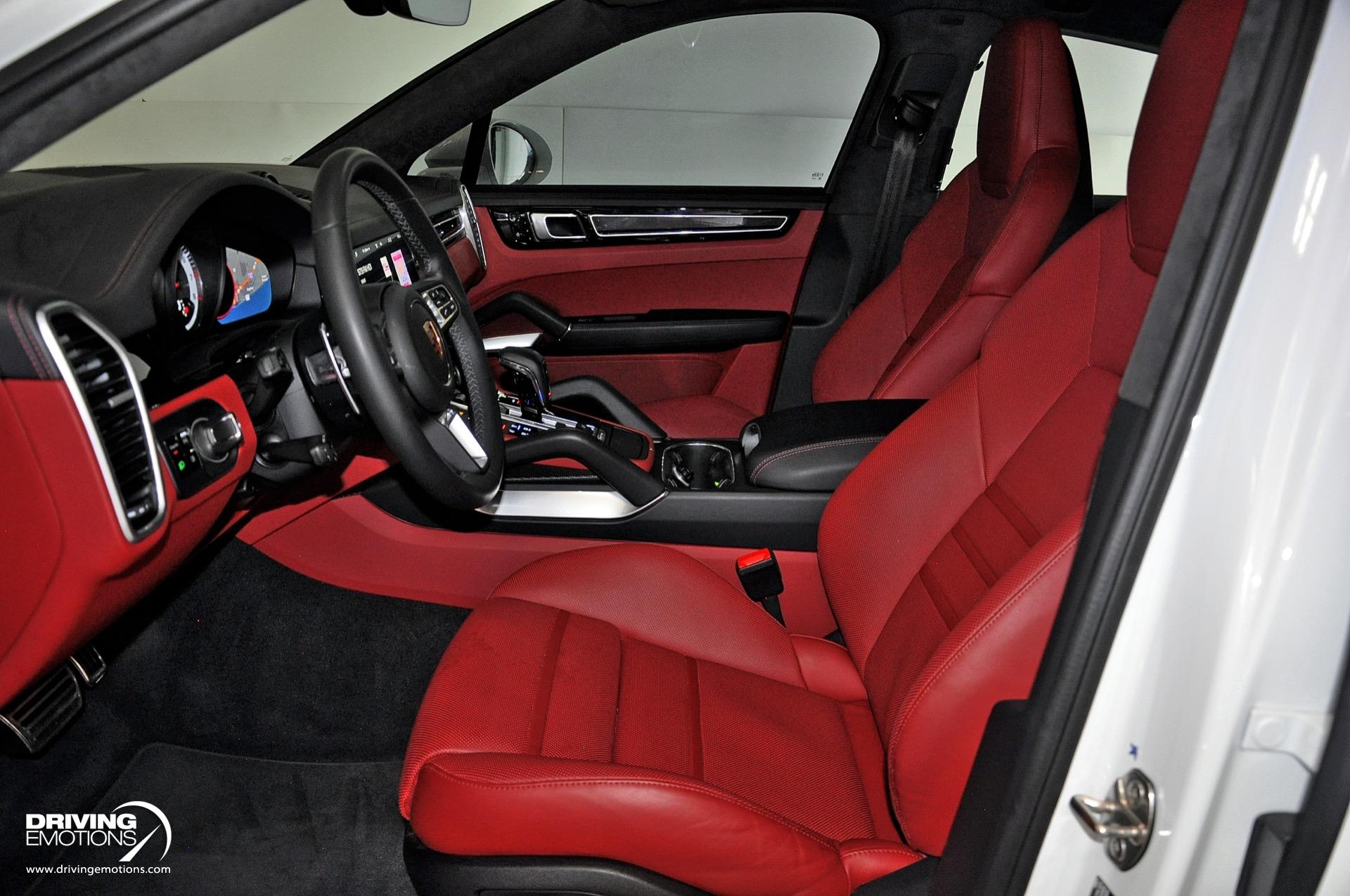 Used 2021 Porsche Cayenne Turbo Turbo Coupe WHITE/RED! LOADED!! | St. Petersburg, FL